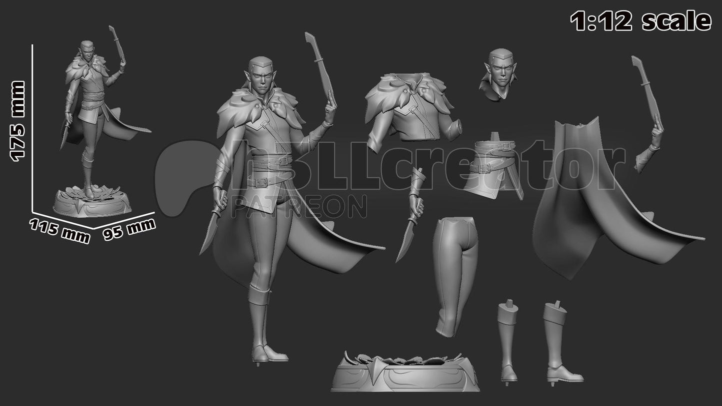 Rogue Garage Kit | Fanmade Model | Champion of the Raven Queen | 3D Printed