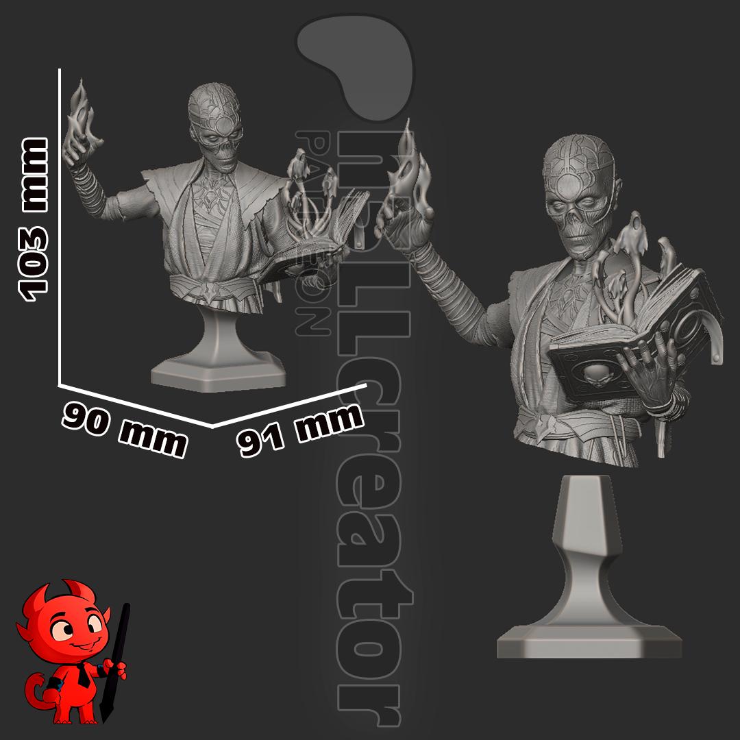 Baldur's Gate 3 Withers Garage Kit | Fanmade Model by h3llCreator | He's very interested in your love life | 3D Printed