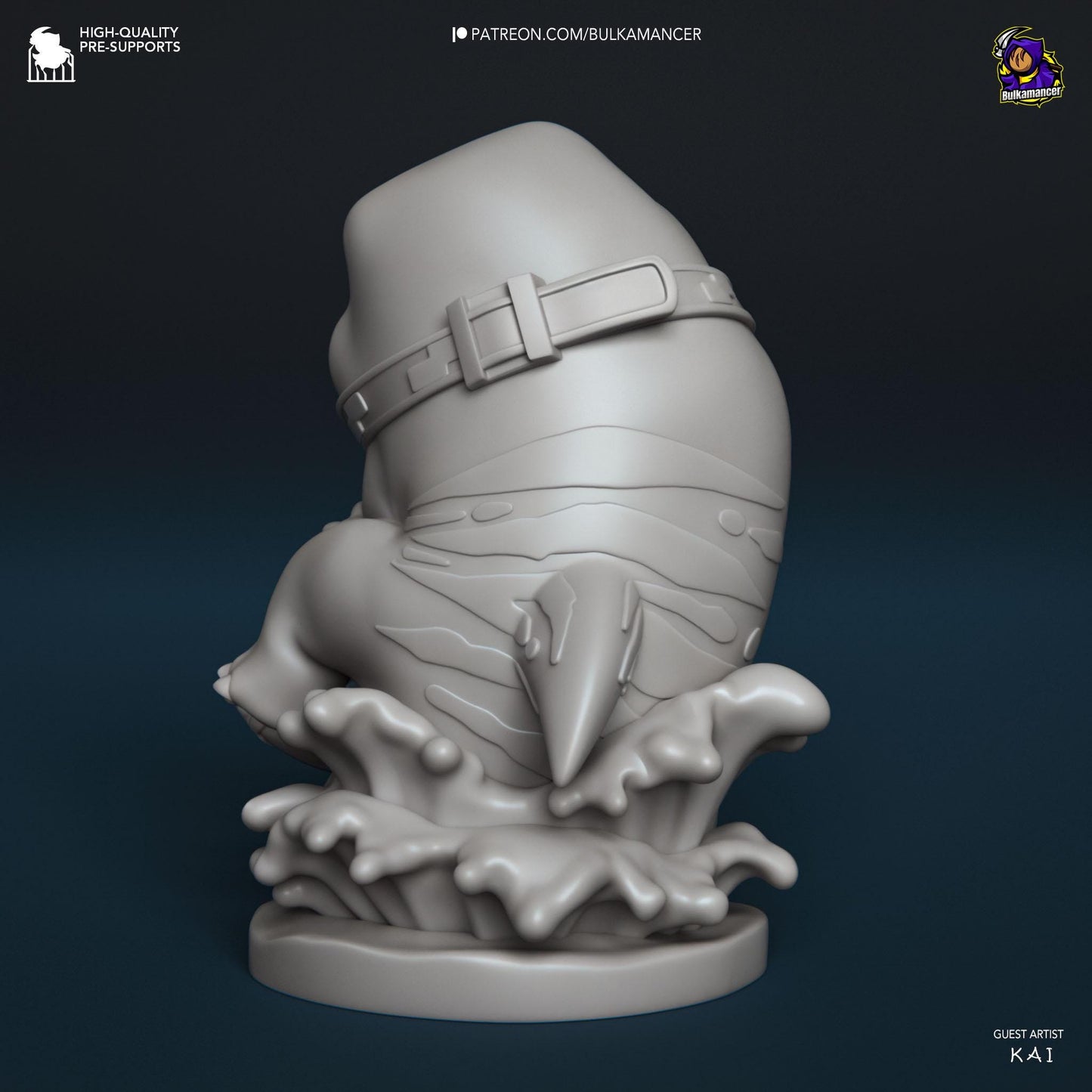 Jeff | Fanmade Model by Bulkamancer| Land Shark | 3D Printed - Sephiknot