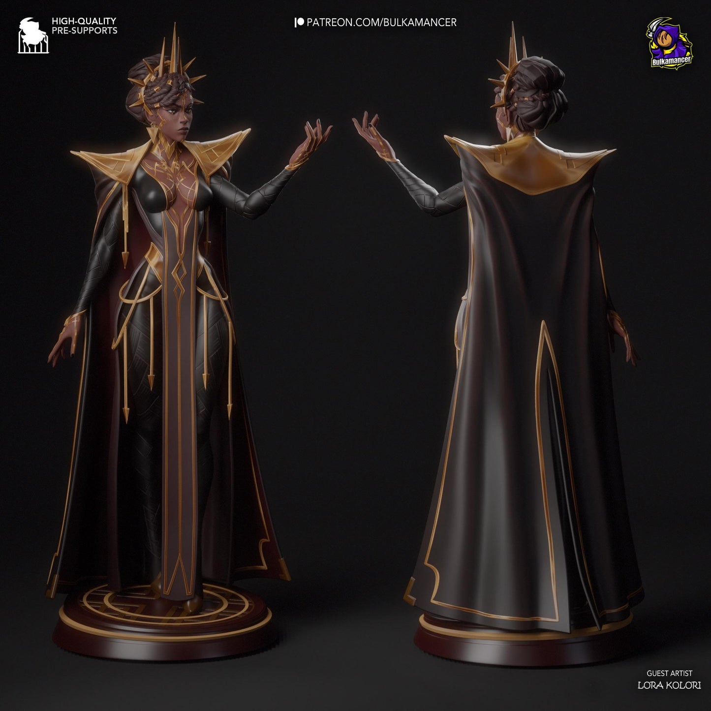 Mel Medarda Garage Kit | Fanmade Model by Bulkamancer| The aristocrat | 3D Printed