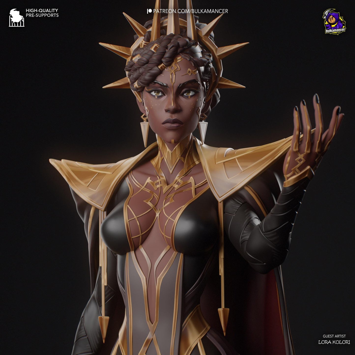 Mel Medarda Garage Kit | Fanmade Model by Bulkamancer| The aristocrat | 3D Printed