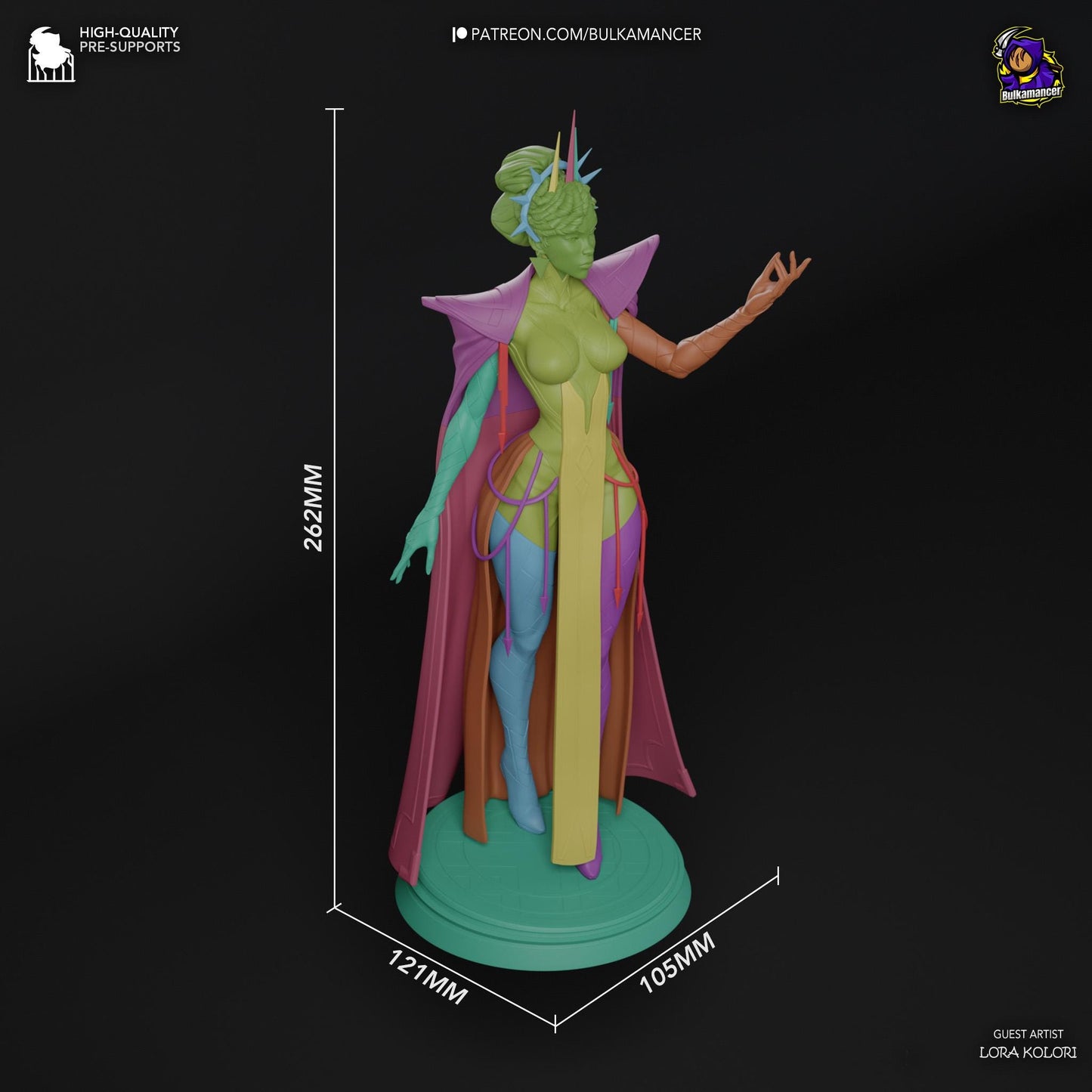 Mel Medarda Garage Kit | Fanmade Model by Bulkamancer| The aristocrat | 3D Printed