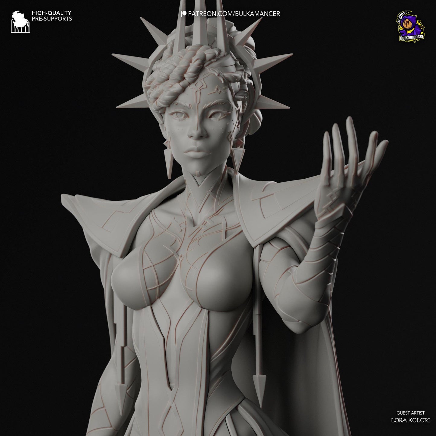 Mel Medarda Garage Kit | Fanmade Model by Bulkamancer| The aristocrat | 3D Printed