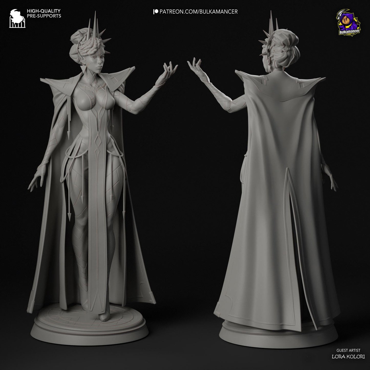 Mel Medarda Garage Kit | Fanmade Model by Bulkamancer| The aristocrat | 3D Printed