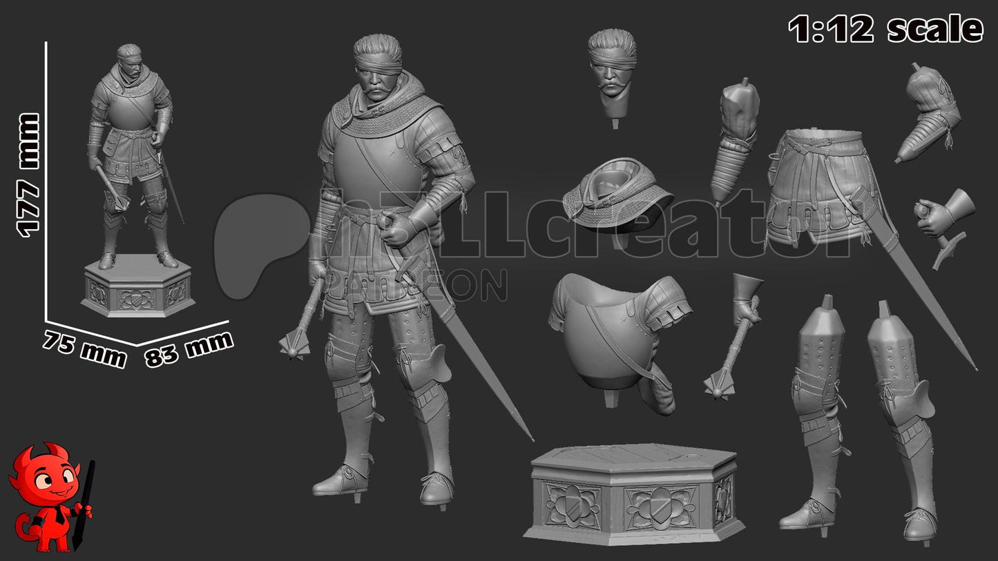Zizka Garage Kit | Fanmade Model by h3ll | Kingdom Come Deliverance II | 3D Printed