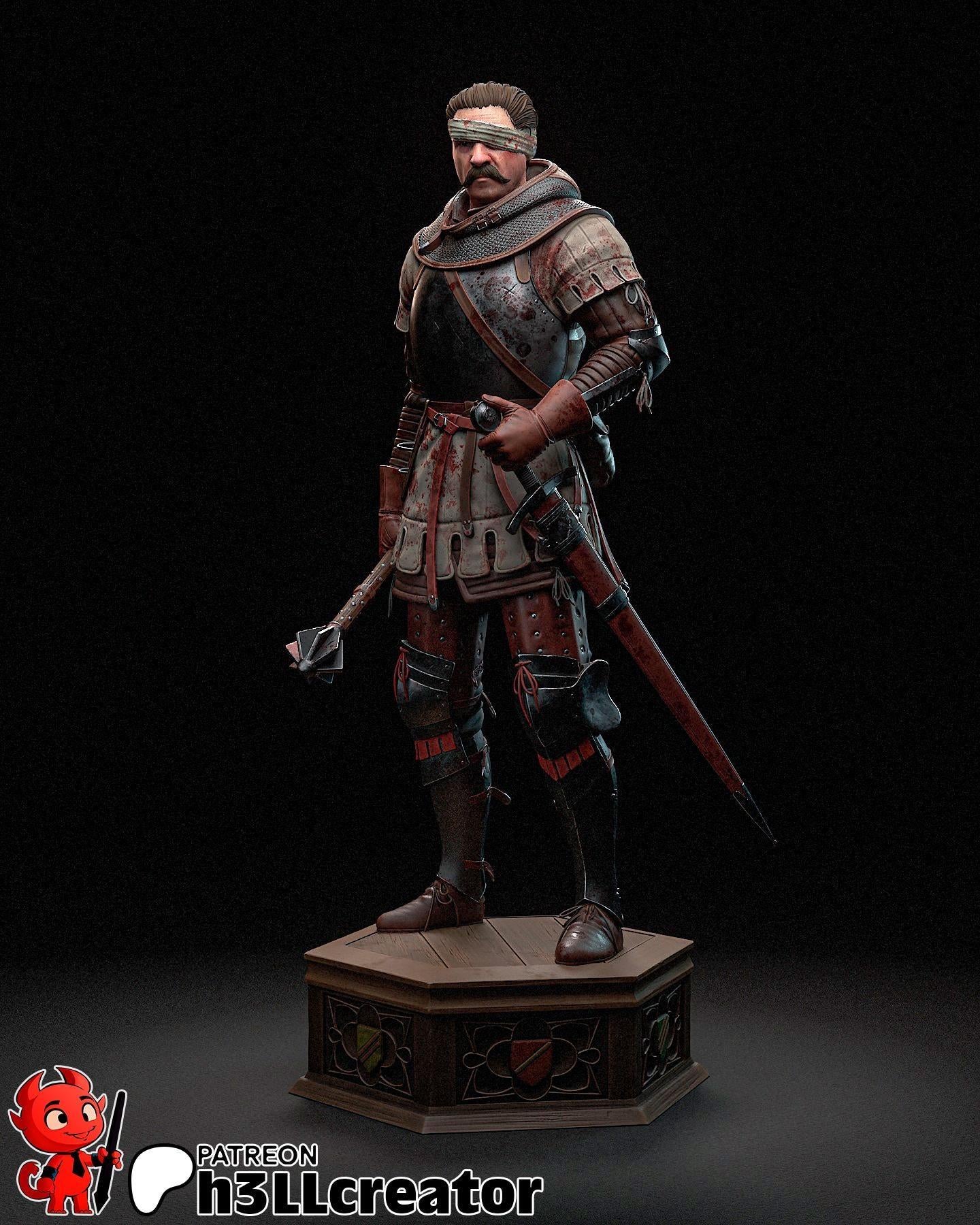 Zizka Garage Kit | Fanmade Model by h3ll | Kingdom Come Deliverance II | 3D Printed