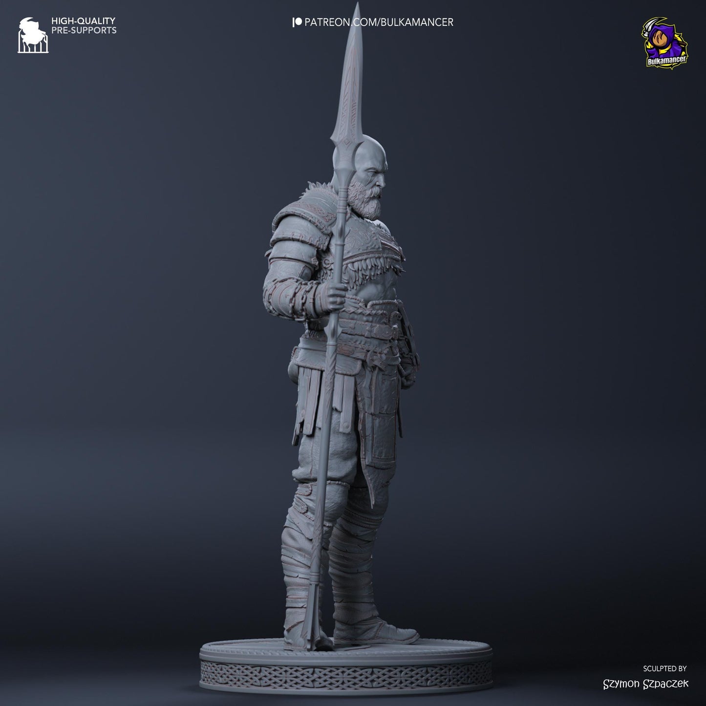 Kratos Garage Kit | Fanmade Model by Bulkamancer| God of War | 3D Printed