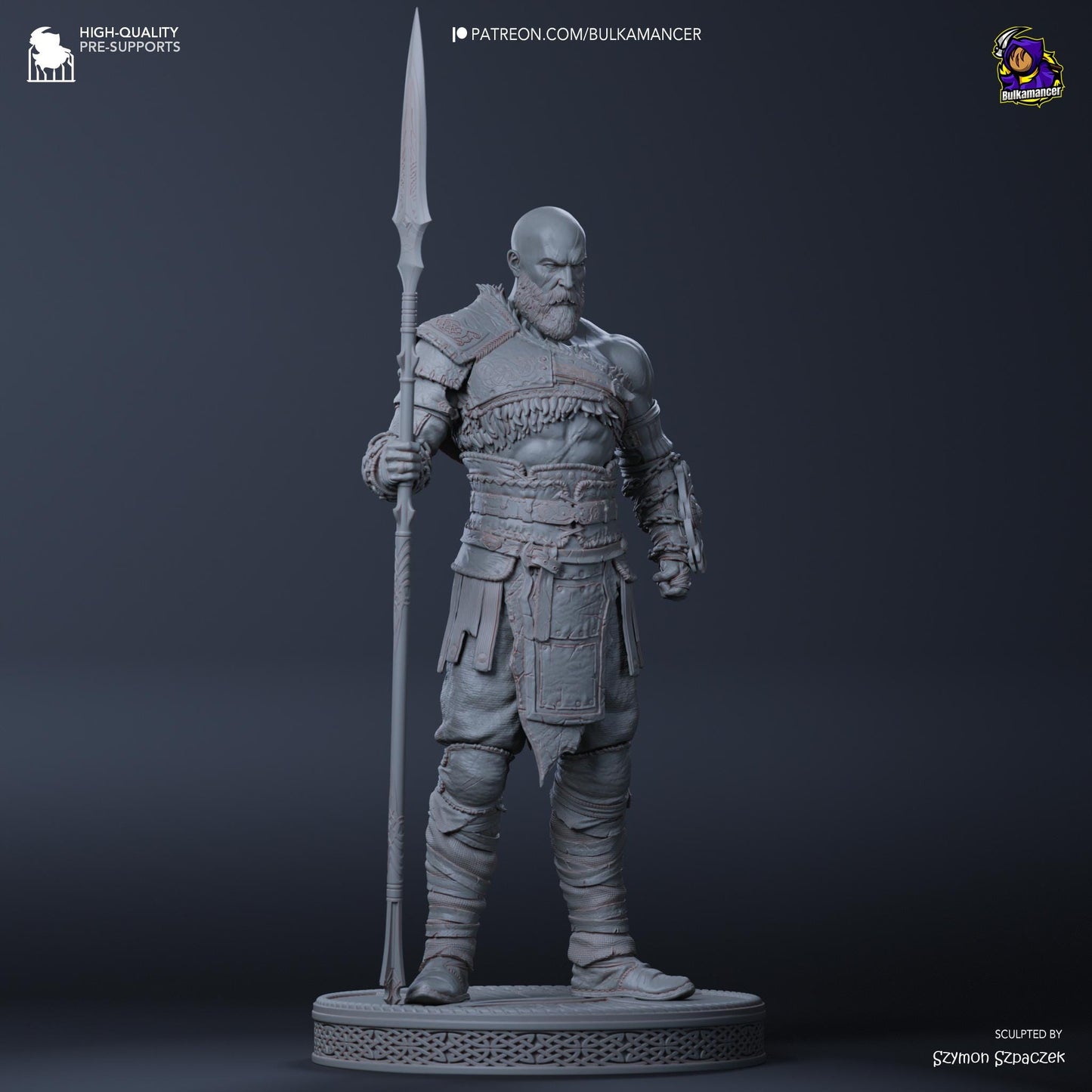 Kratos Garage Kit | Fanmade Model by Bulkamancer| God of War | 3D Printed