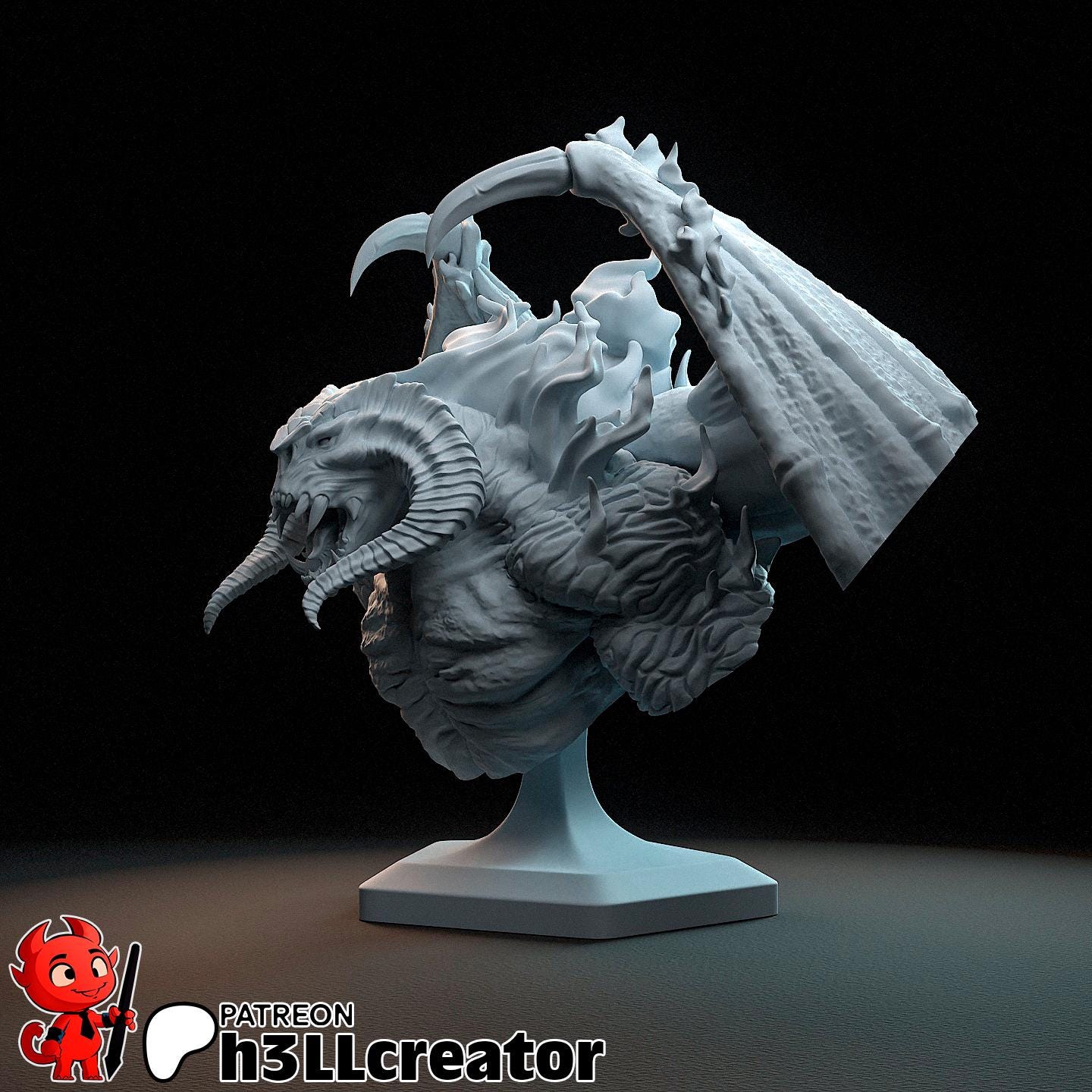Balrog Garage Kit | Fanmade Model | Lord of the Rings | 3D Printed