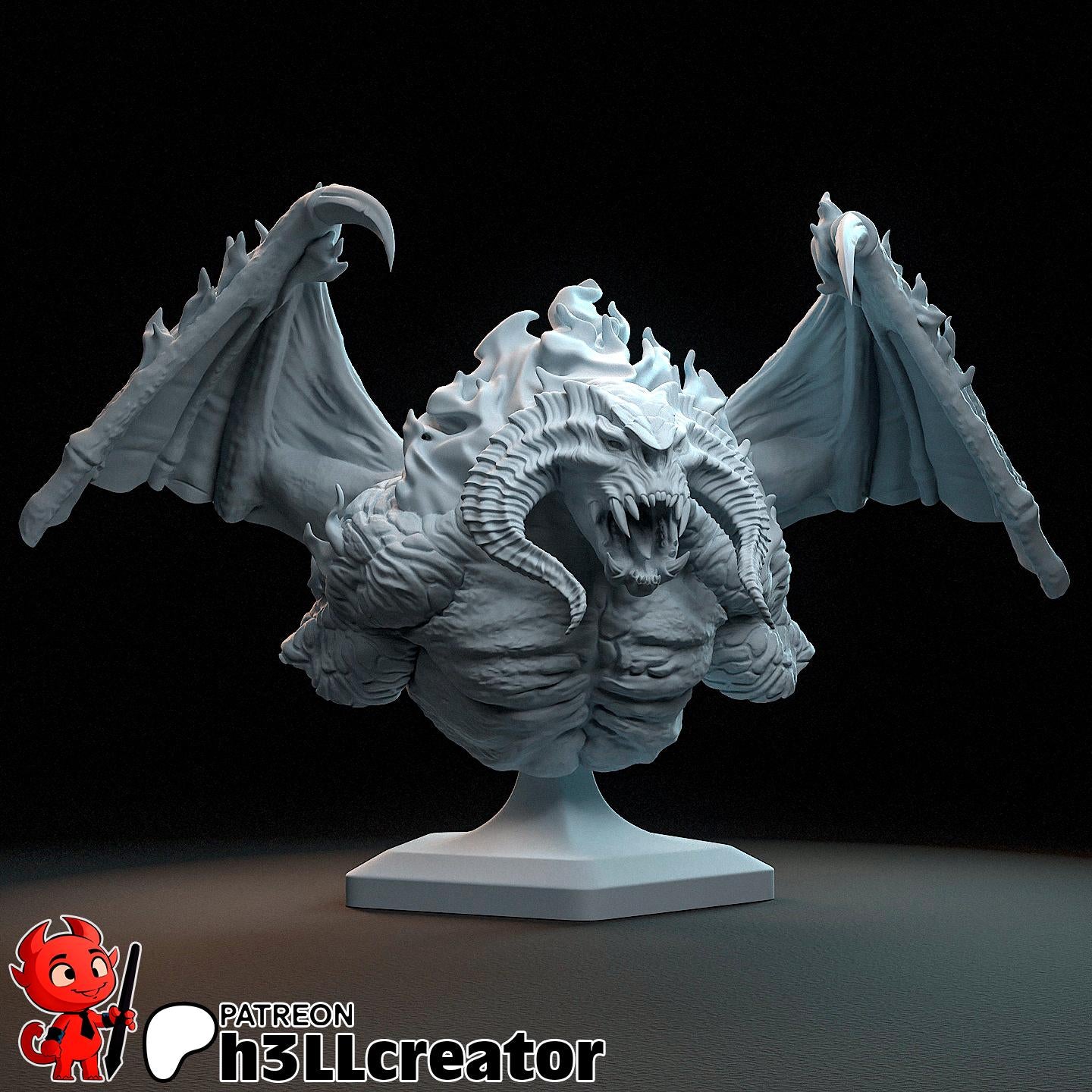 Balrog Garage Kit | Fanmade Model | Lord of the Rings | 3D Printed