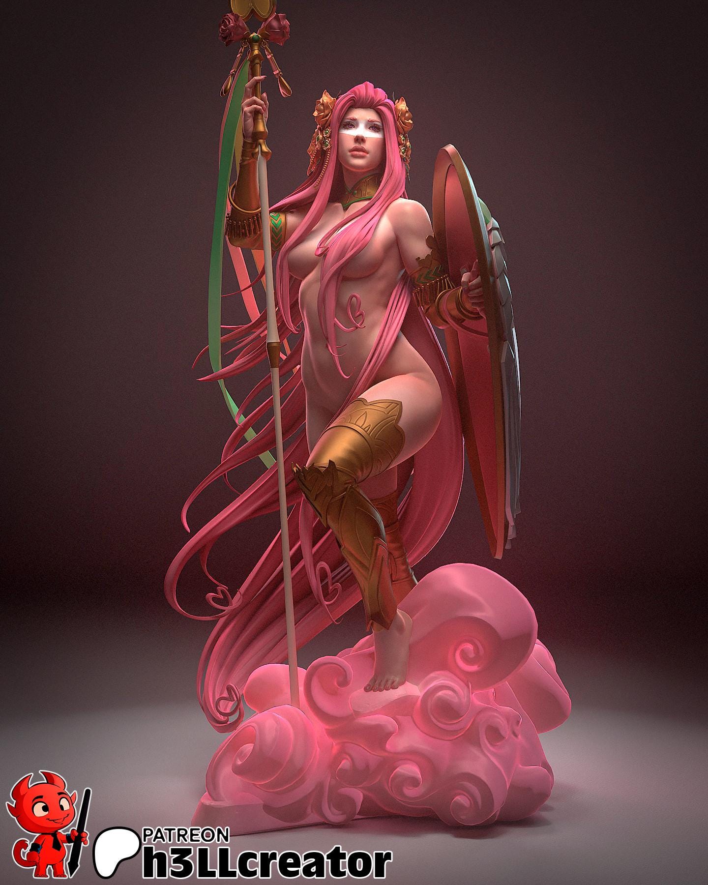 Aphrodite Garage Kit | Fanmade Model | Hades 2 | 3D Printed