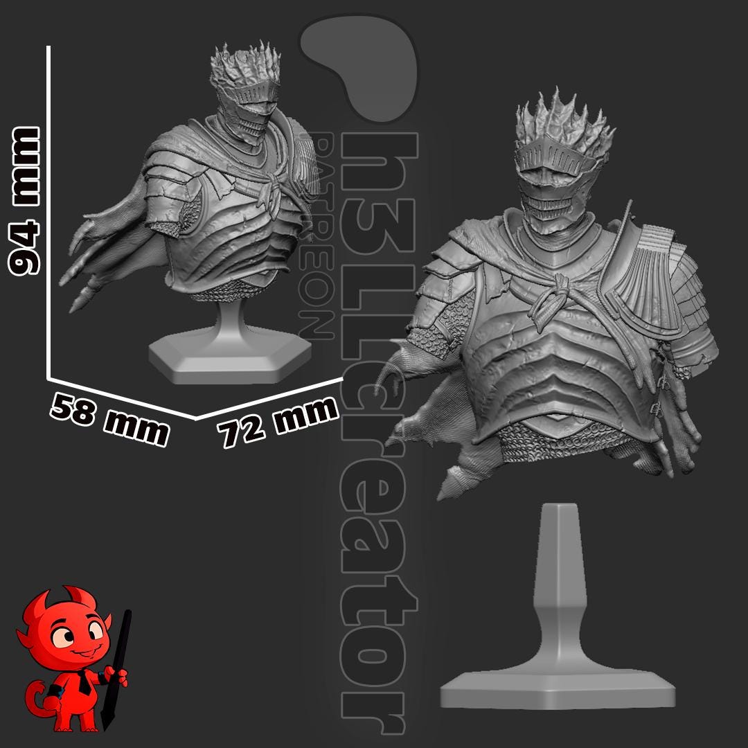 Cinder Knight Garage Kit | Fanmade Model | One very hard game | 3D Printed