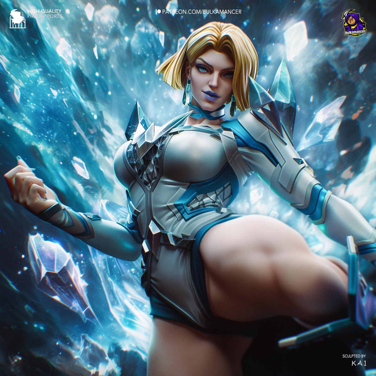 Thunder Thighs Garage Kit | Fanmade Model by Bulkamancer| Rivals | 3D Printed