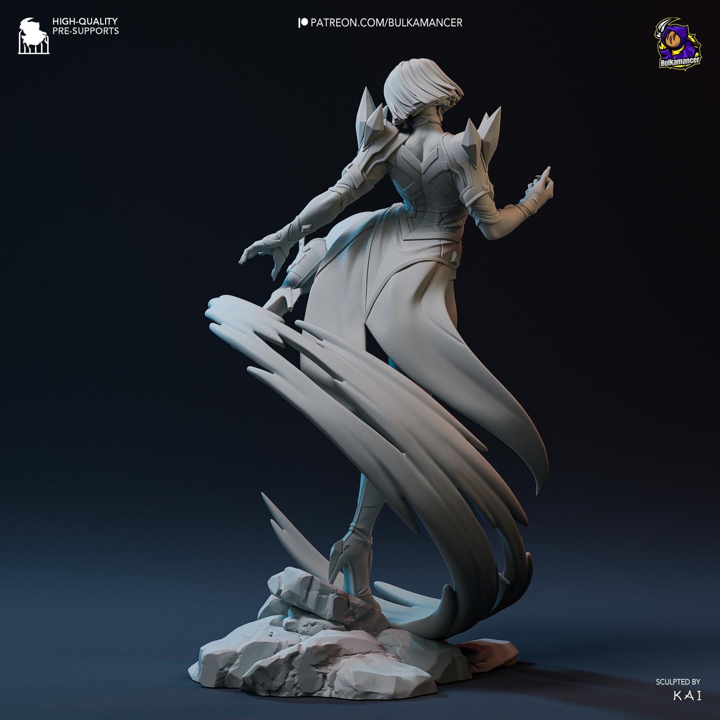 Thunder Thighs Garage Kit | Fanmade Model by Bulkamancer| Rivals | 3D Printed