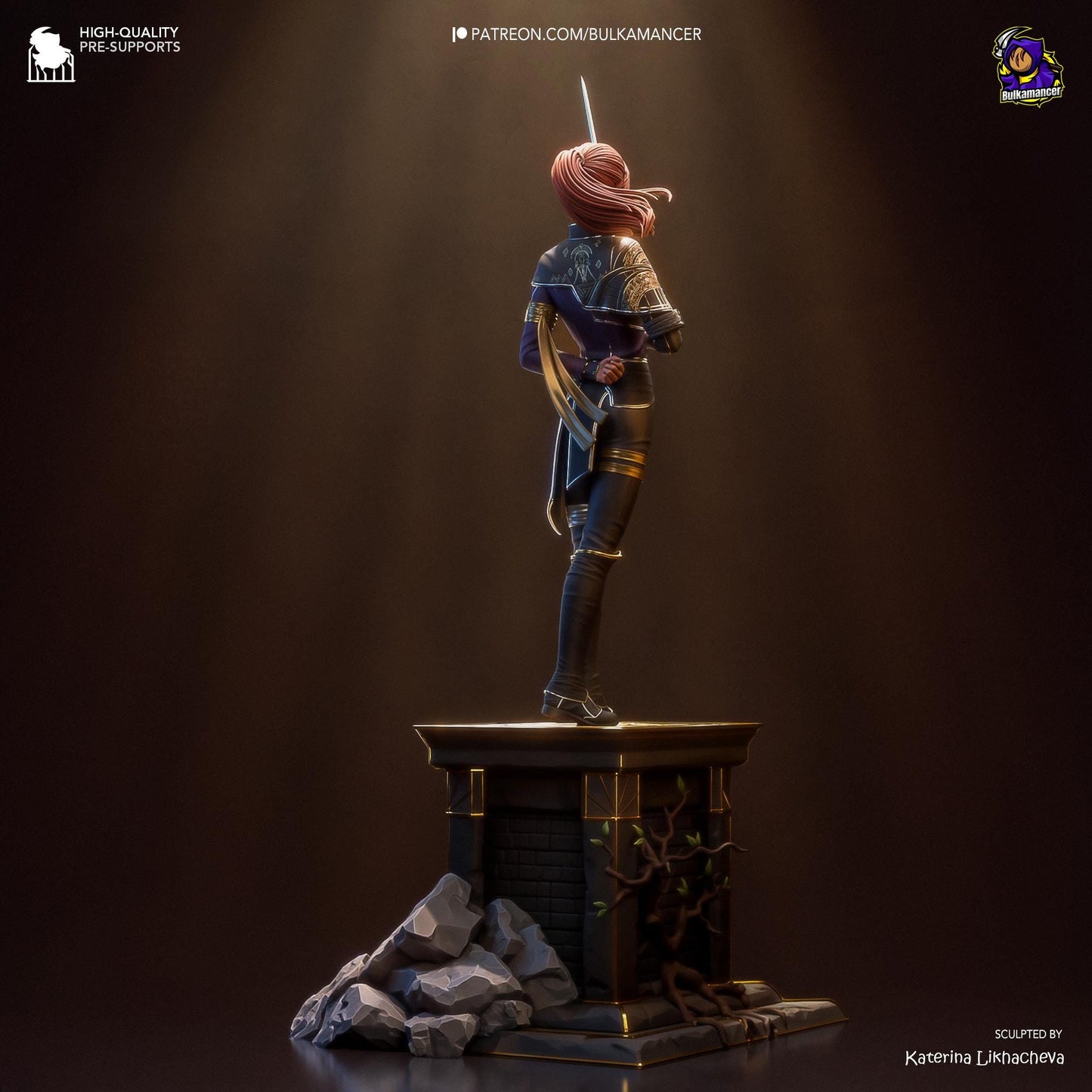 Maelle Garage Kit | Fanmade Model by Bulkamancer| Expedition Fencer | 3D Printed