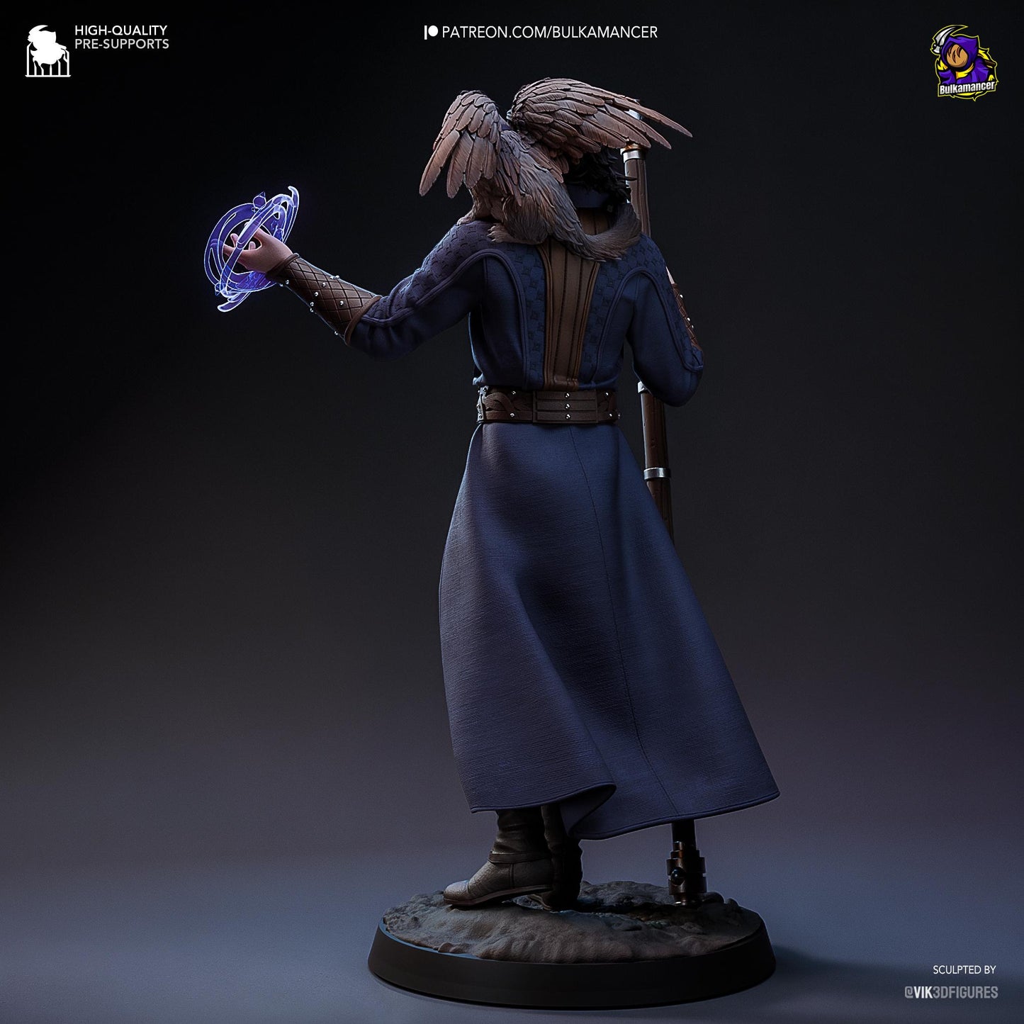 Gale Garage Kit | Fanmade Model by Bulkamancer| Wizard of Waterdeep | 3D Printed