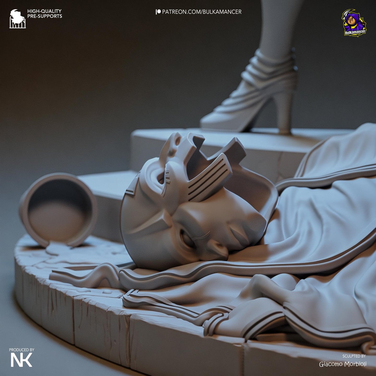 Katarina Garage Kit | Fanmade Model by Bulkamancer| League of Legends | 3D Printed