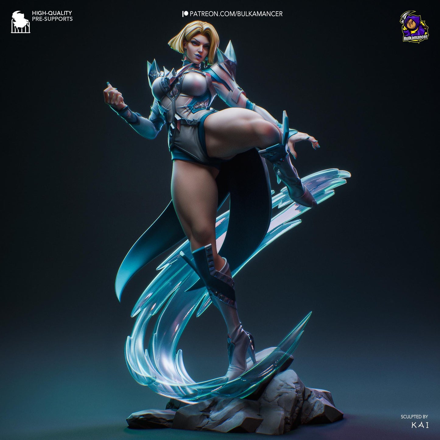 Thunder Thighs Garage Kit | Fanmade Model by Bulkamancer| Rivals | 3D Printed