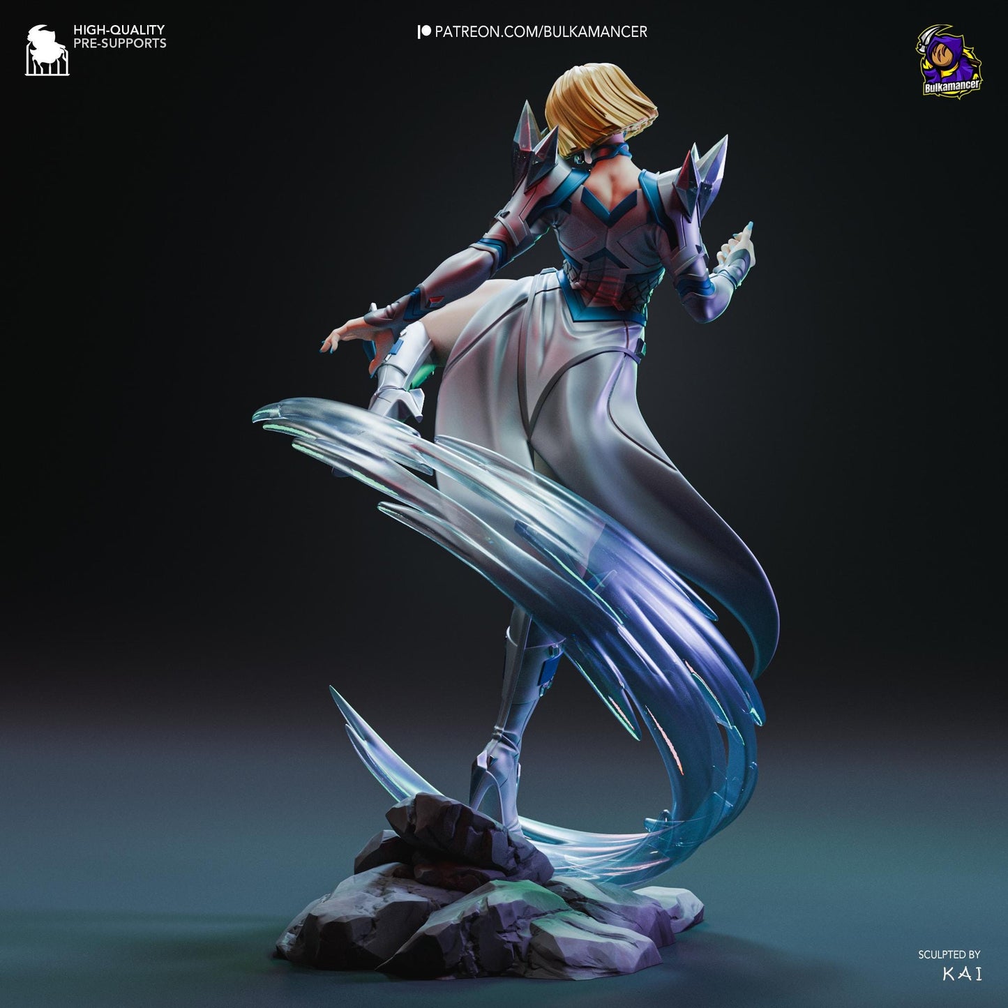Thunder Thighs Garage Kit | Fanmade Model by Bulkamancer| Rivals | 3D Printed