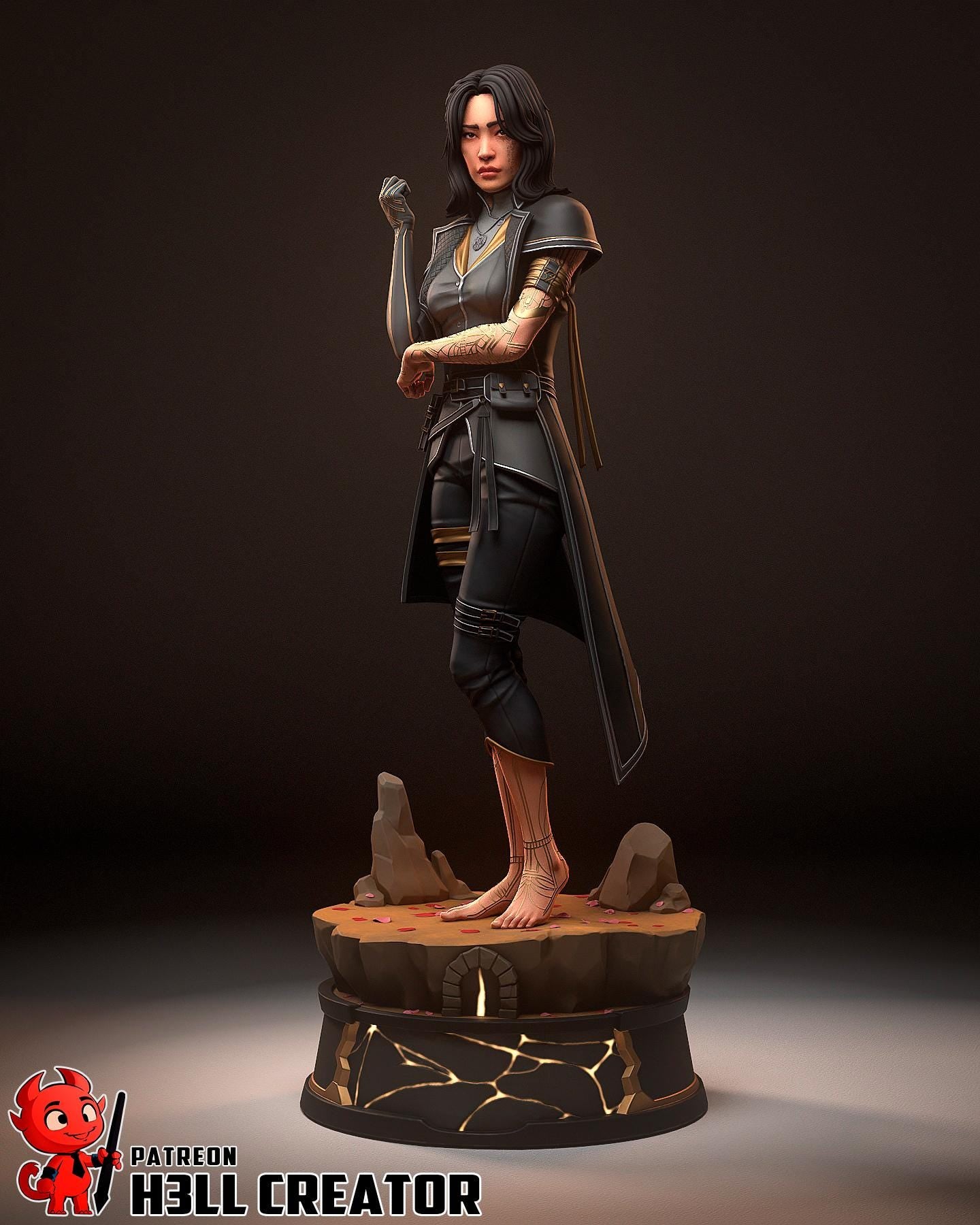 Lune Garage Kit | Fanmade Model by h3llCreator | Expedition 33 | 3D Printed