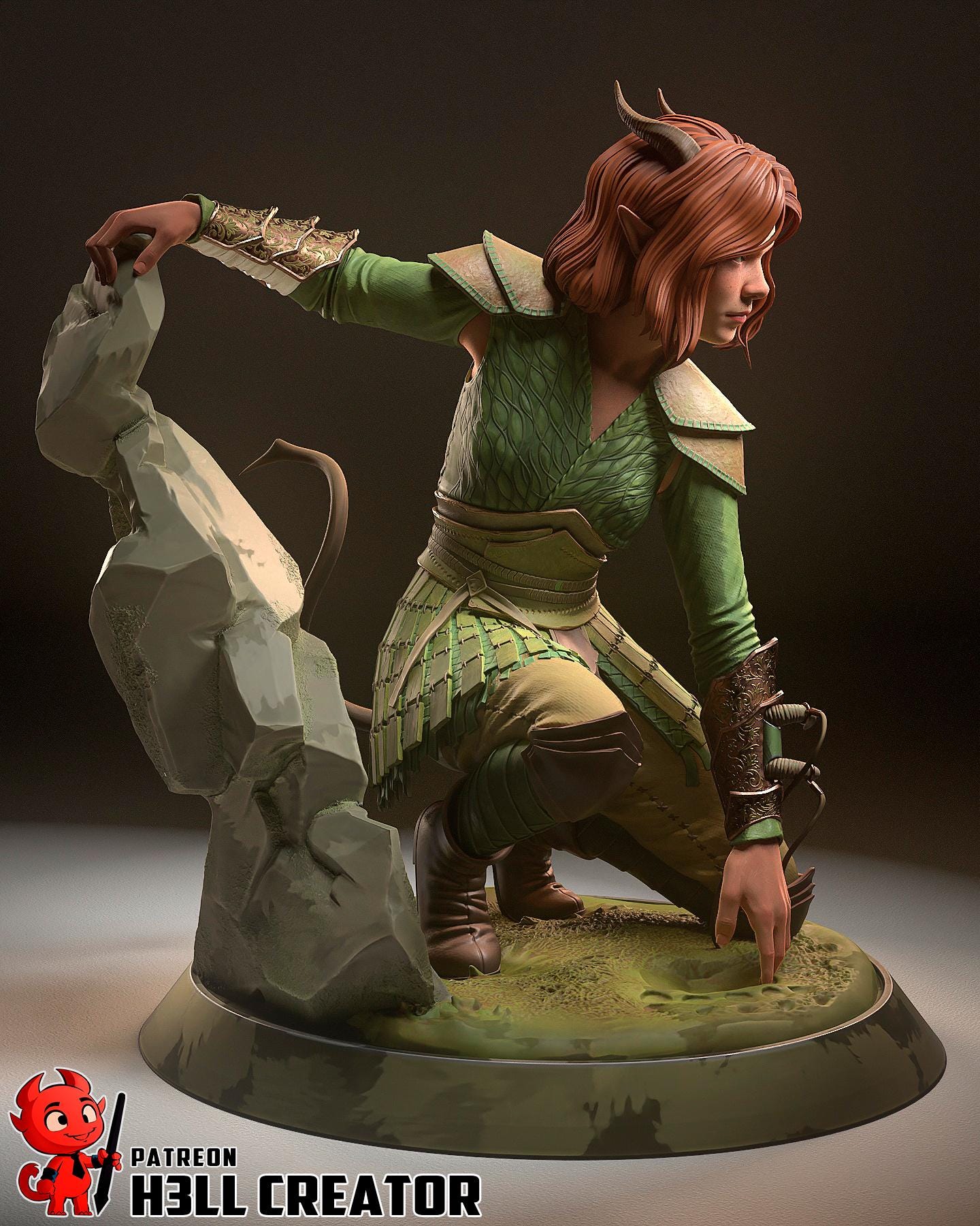 Doric Garage Kit | Fanmade Model by h3llCreator | Honor Among Thieves | 3D Printed