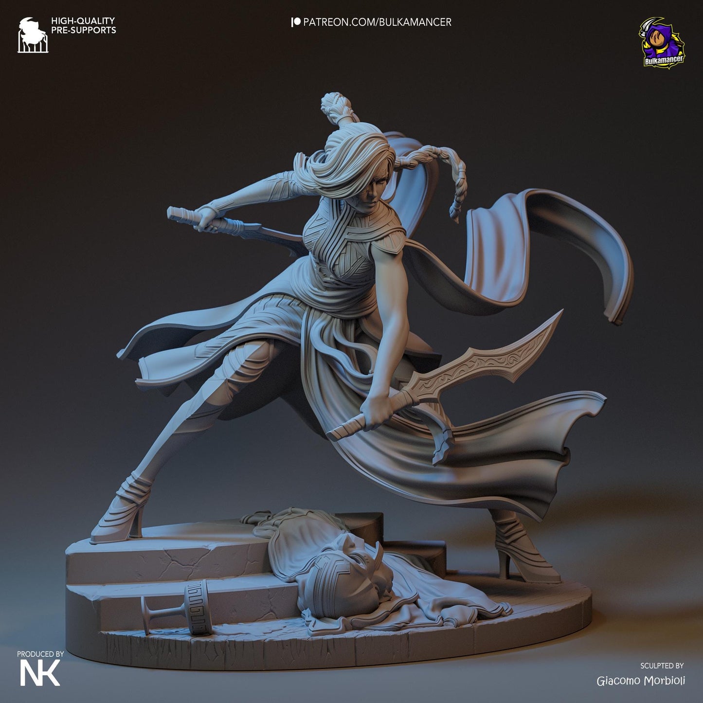 Katarina Garage Kit | Fanmade Model by Bulkamancer| League of Legends | 3D Printed