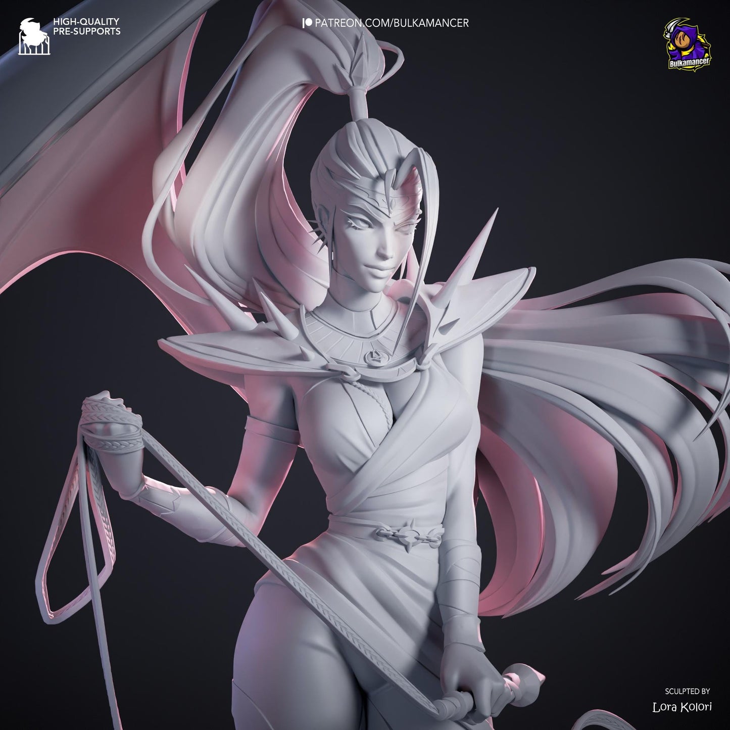 Megaera Garage Kit | Fanmade Model by Bulkamancer| Hades | 3D Printed