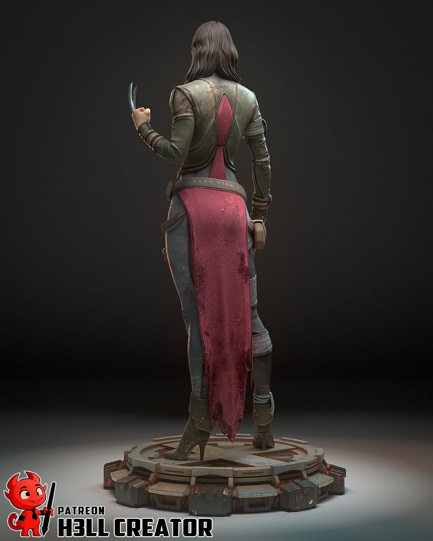 X-23 Garage Kit | Fanmade Model by h3llCreator | Logan Jr | 3D Printed