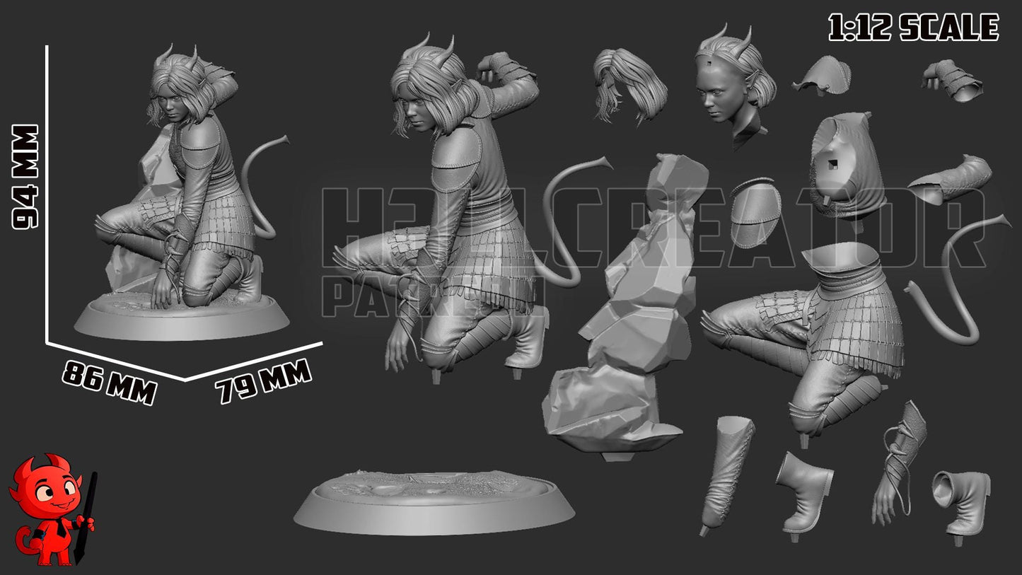 Doric Garage Kit | Fanmade Model by h3llCreator | Honor Among Thieves | 3D Printed