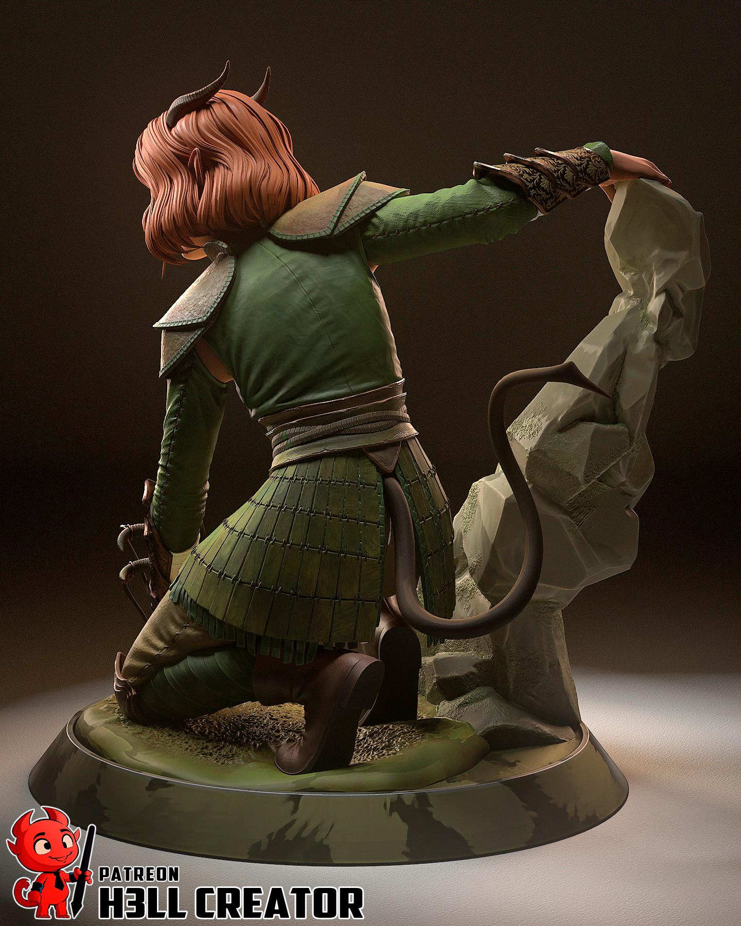 Doric Garage Kit | Fanmade Model by h3llCreator | Honor Among Thieves | 3D Printed
