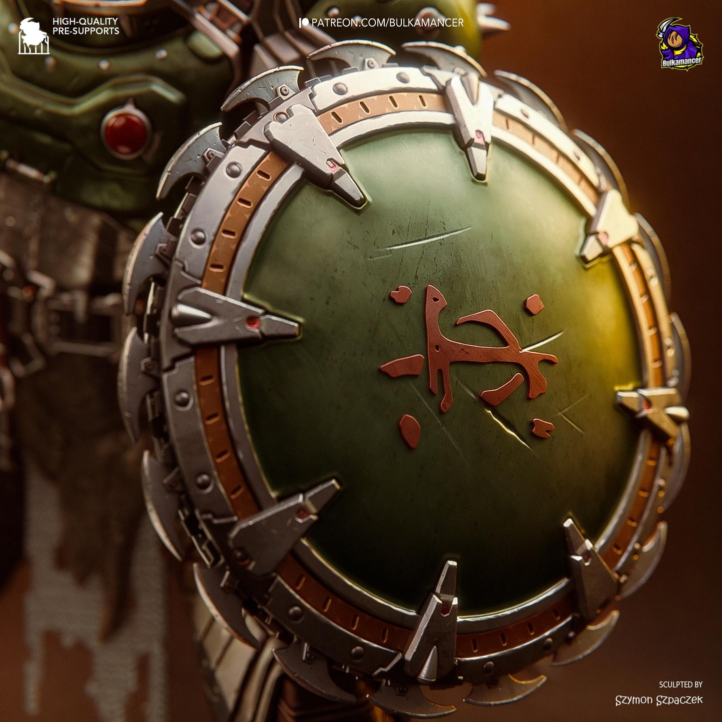 Doomguy Garage Kit | Fanmade Model by Bulkamancer| Childhood friend | 3D Printed