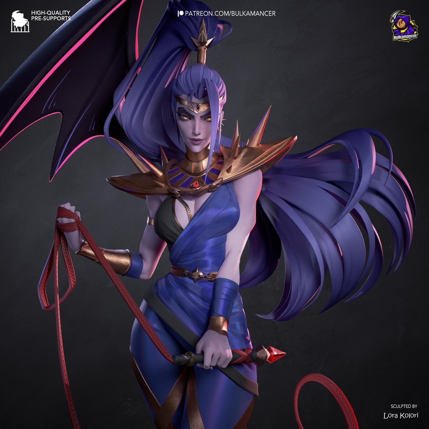 Megaera Garage Kit | Fanmade Model by Bulkamancer| Hades | 3D Printed