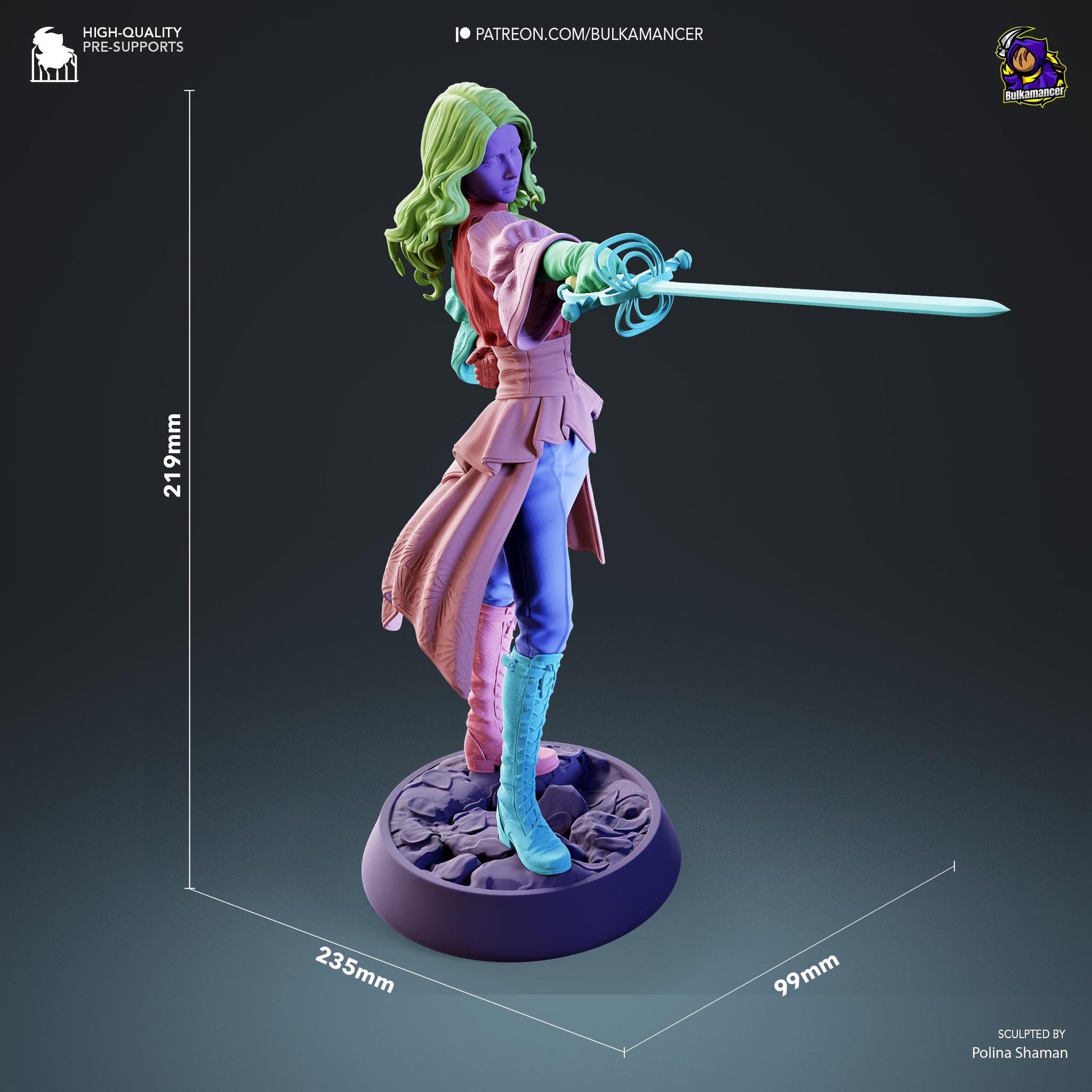 Real Maelle Garage Kit | Fanmade Model by Bulkamancer| The lost child | 3D Printed