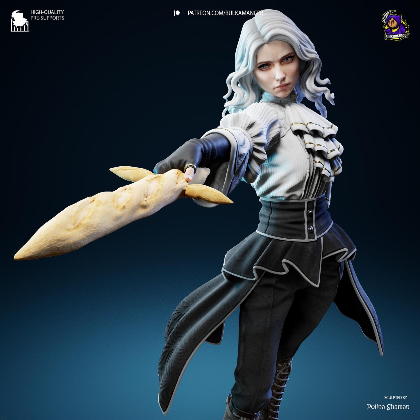 Real Maelle Garage Kit | Fanmade Model by Bulkamancer| The lost child | 3D Printed