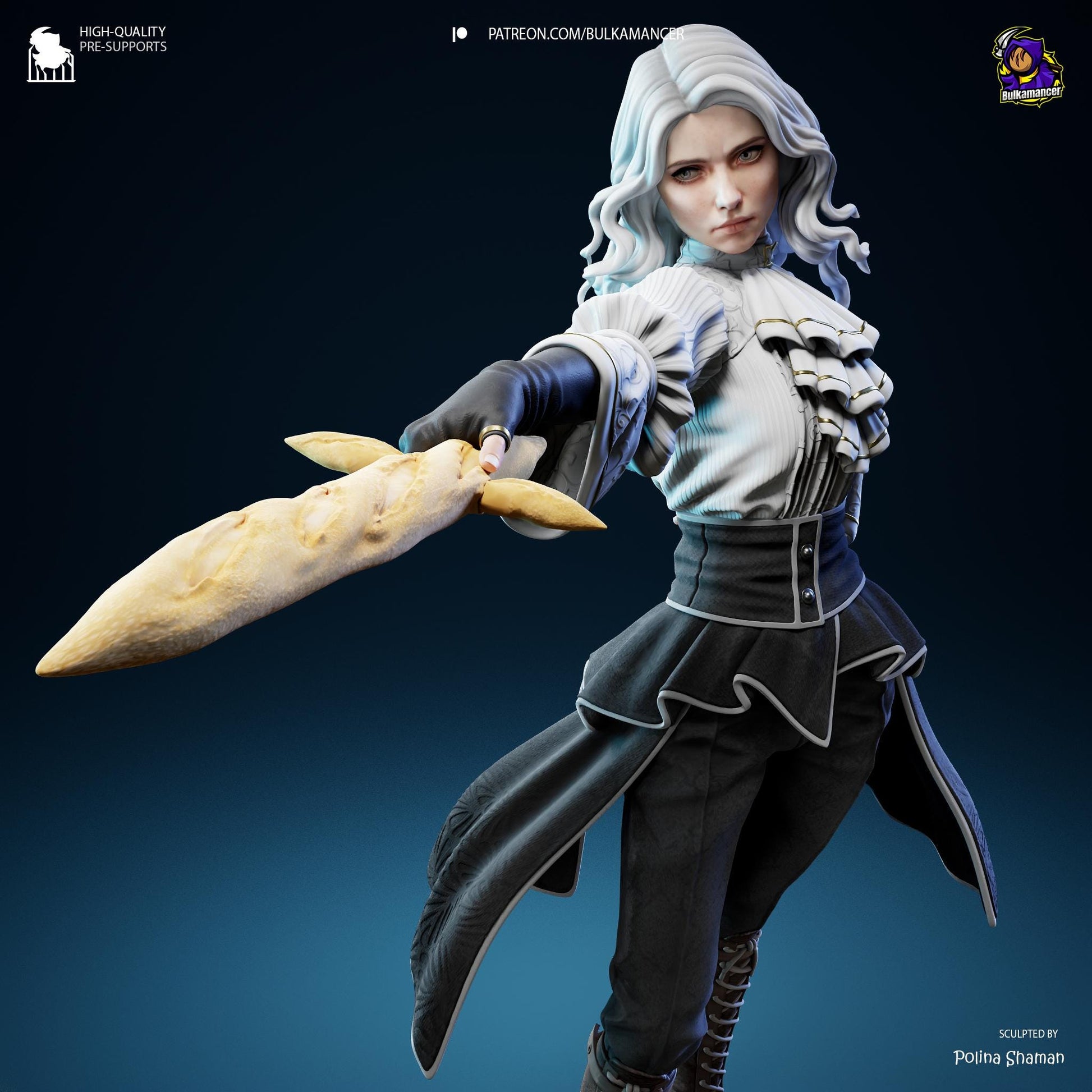 Real Maelle Garage Kit | Fanmade Model by Bulkamancer| The lost child | 3D Printed