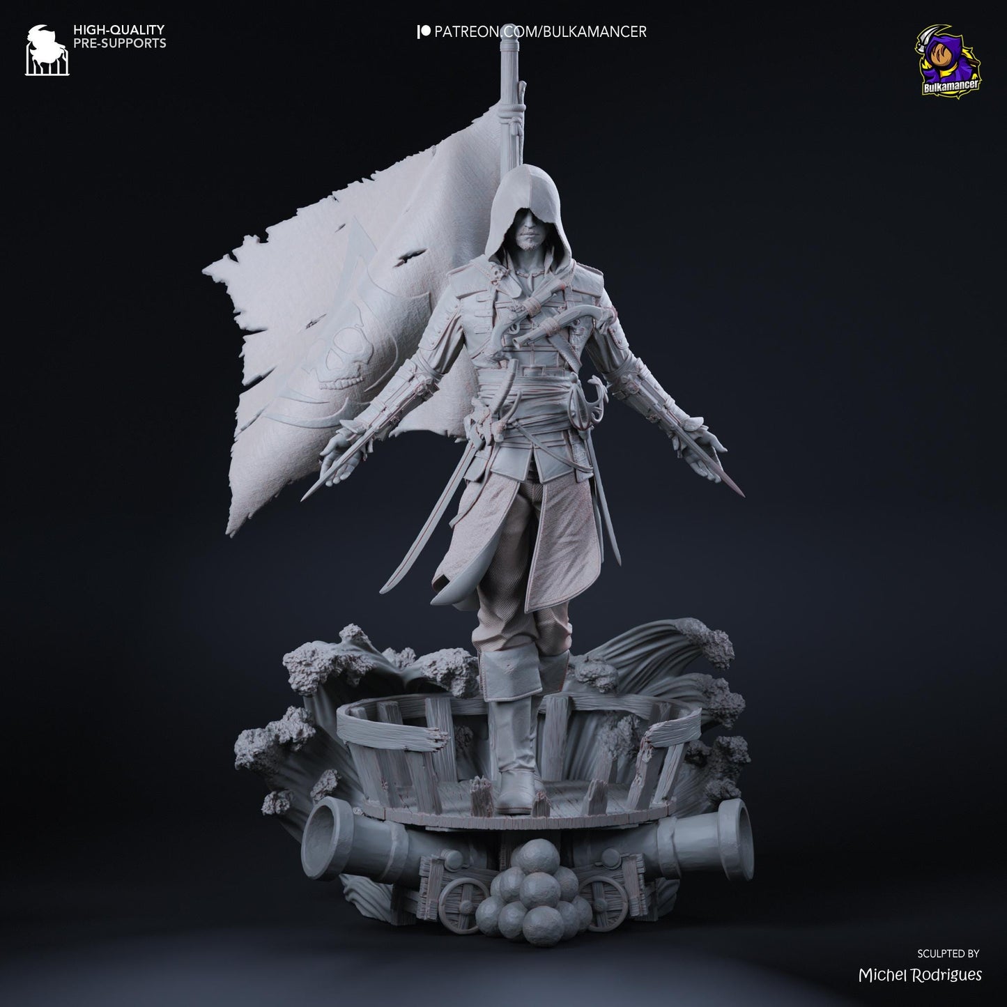 Edward Garage Kit | Fanmade Model by Bulkamancer| The pirate | 3D Printed
