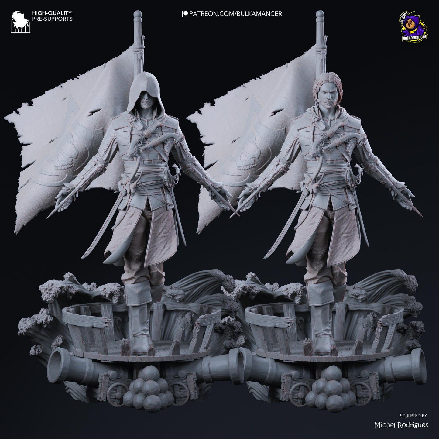 Edward Garage Kit | Fanmade Model by Bulkamancer| The pirate | 3D Printed