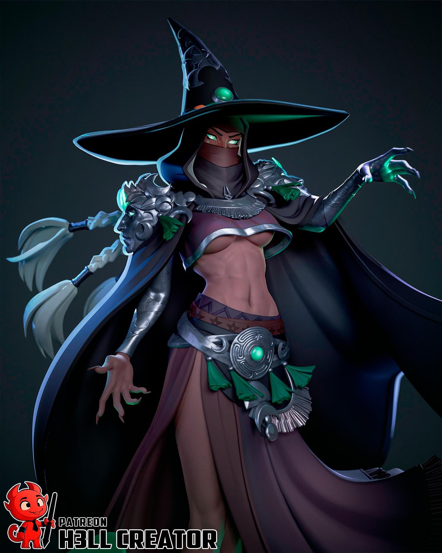Hecate Garage Kit | Fanmade Model by h3llCreator | Hades 2 | 3D Printed