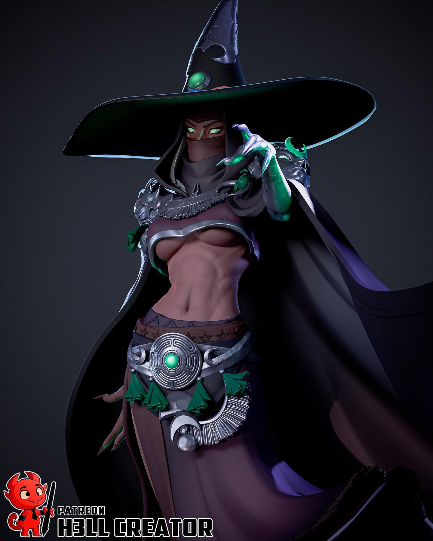 Hecate Garage Kit | Fanmade Model by h3llCreator | Hades 2 | 3D Printed