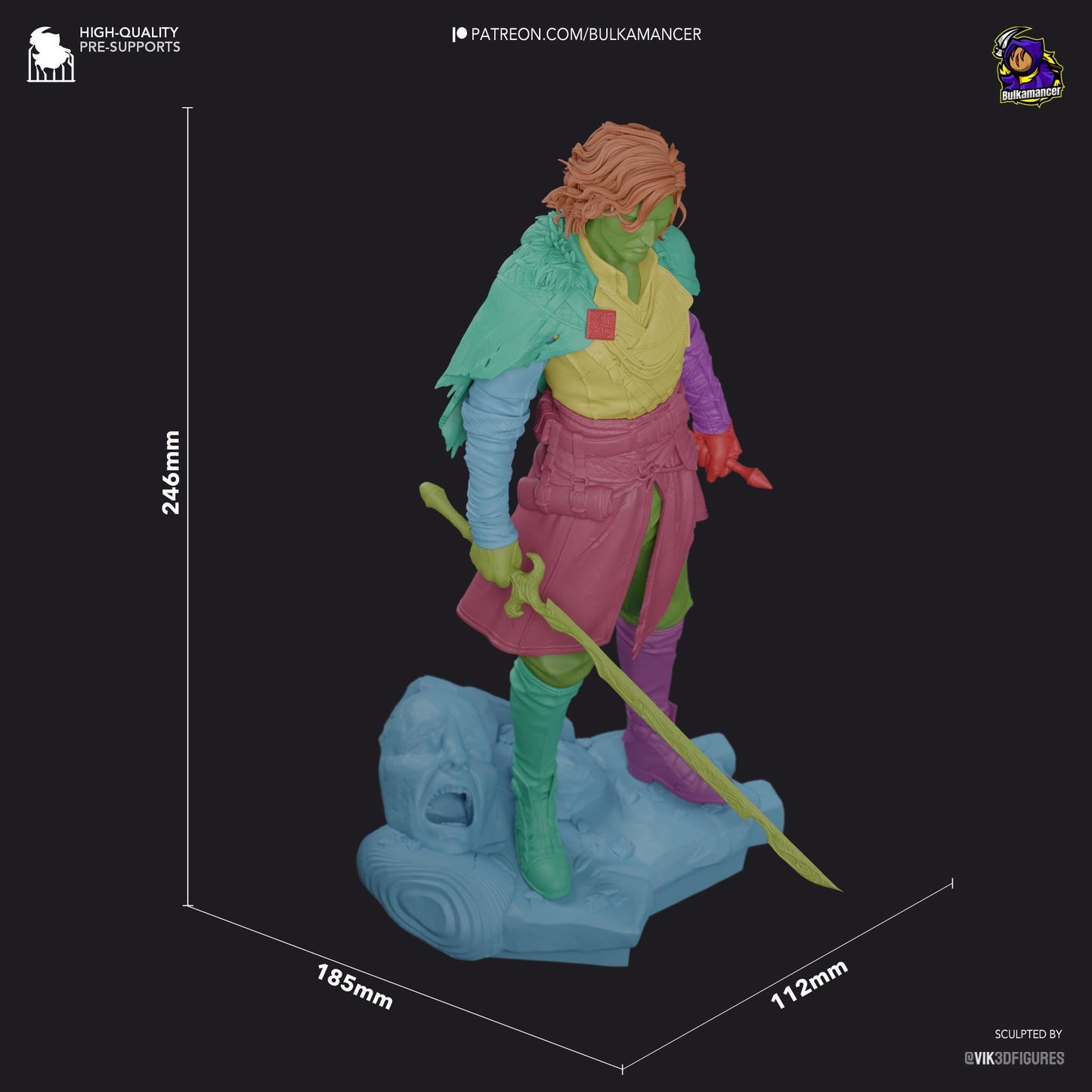 Verso Garage Kit | Fanmade Model by Bulkamancer| The Immortal | 3D Printed