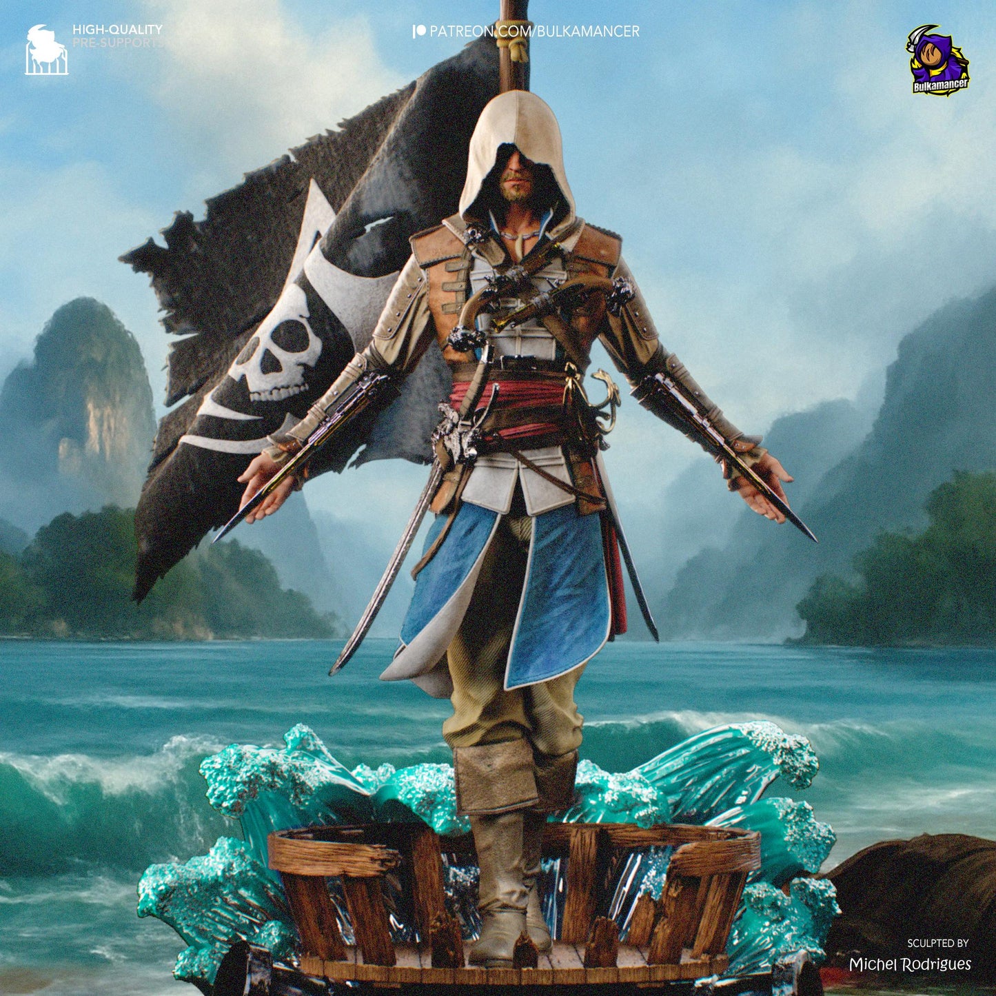 Edward Garage Kit | Fanmade Model by Bulkamancer| The pirate | 3D Printed