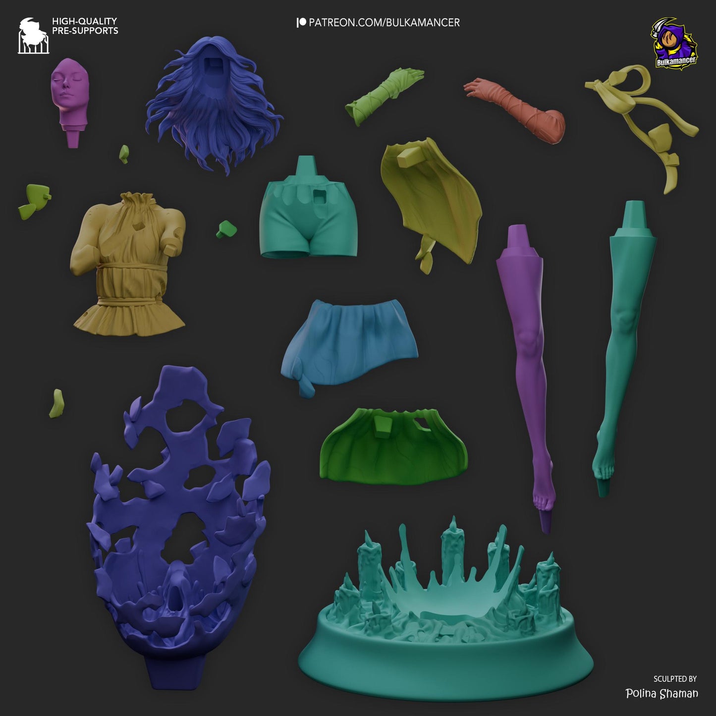 Tomorrow Garage Kit | Fanmade Model by Bulkamancer | That game where you're deadly stranded | 3D Printed