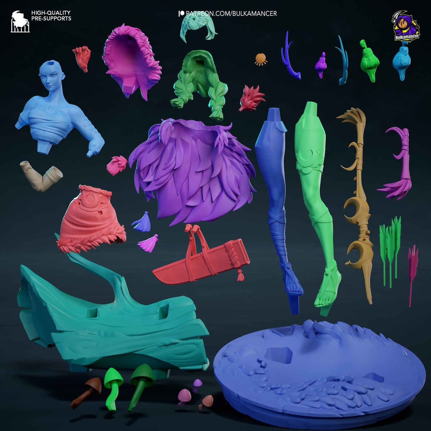 Artemis Garage Kit | Fanmade Model by Bulkamancer| Hades | 3D Printed