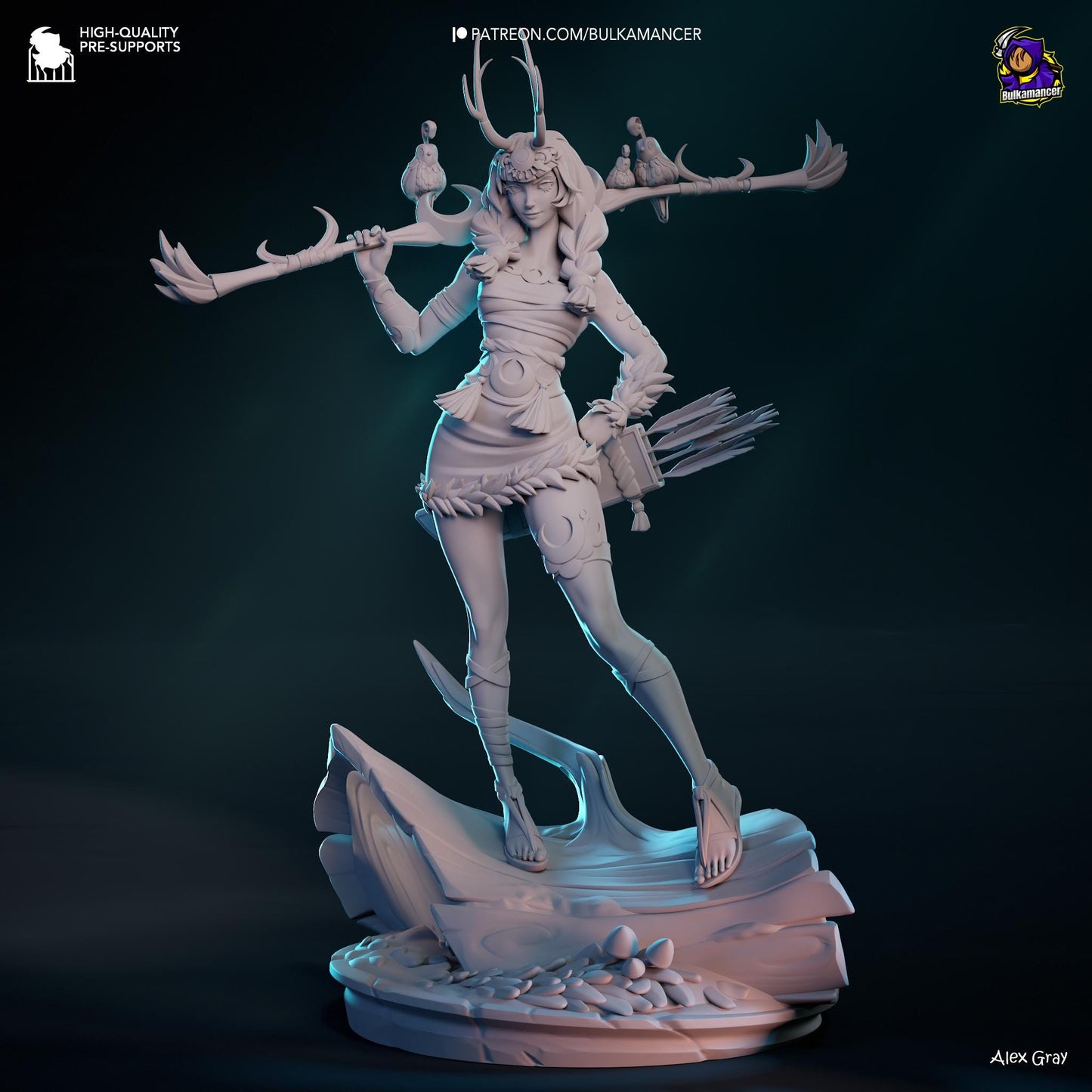 Artemis Garage Kit | Fanmade Model by Bulkamancer| Hades | 3D Printed