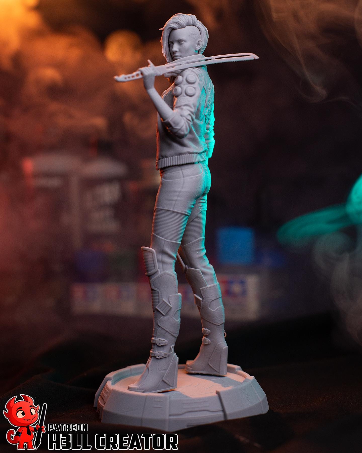 Female V Garage Kit | Fanmade Model by h3llCreator | Valerie | 3D Printed