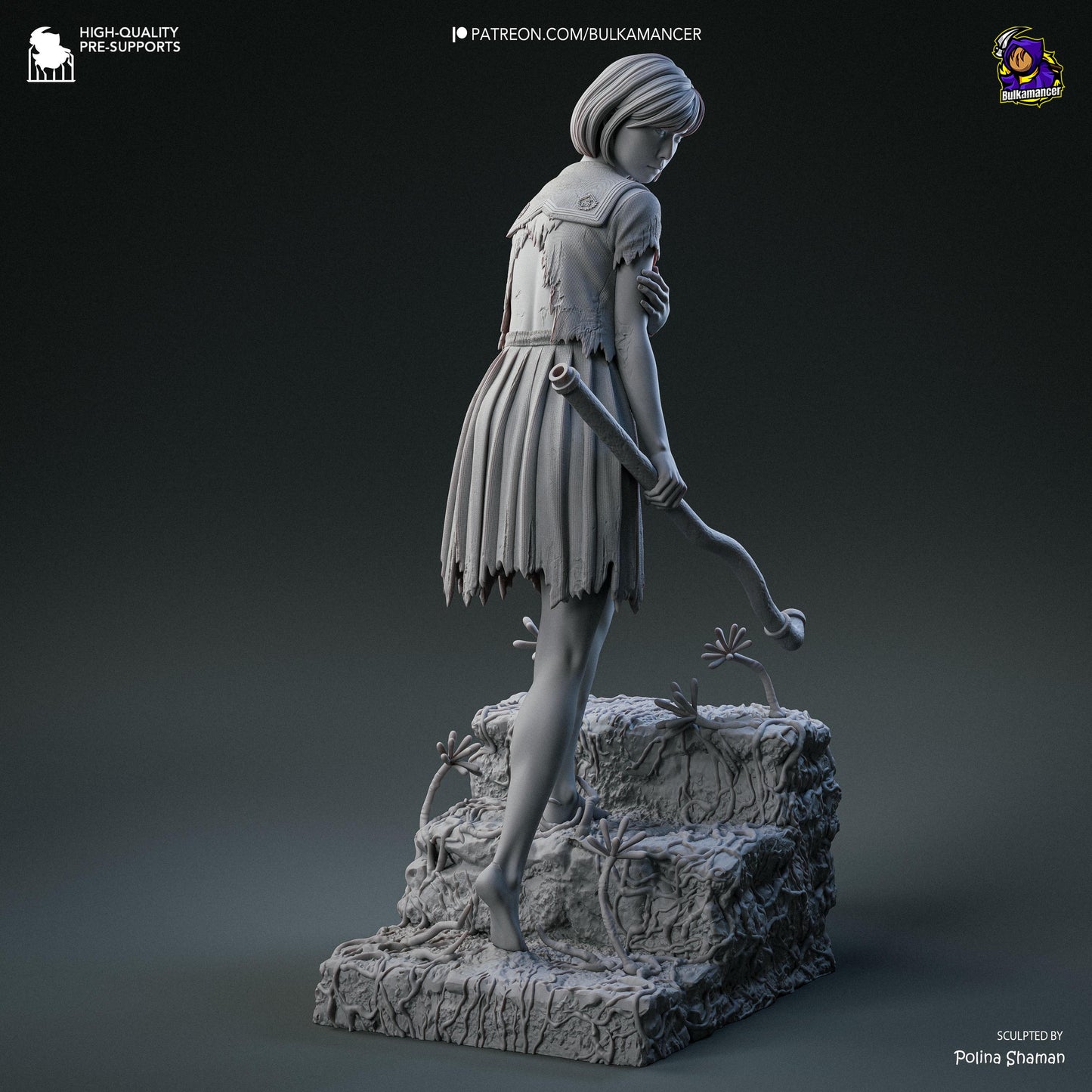 Hinako Garage Kit | Fanmade Model by Bulkamancer| High Schooler | 3D Printed