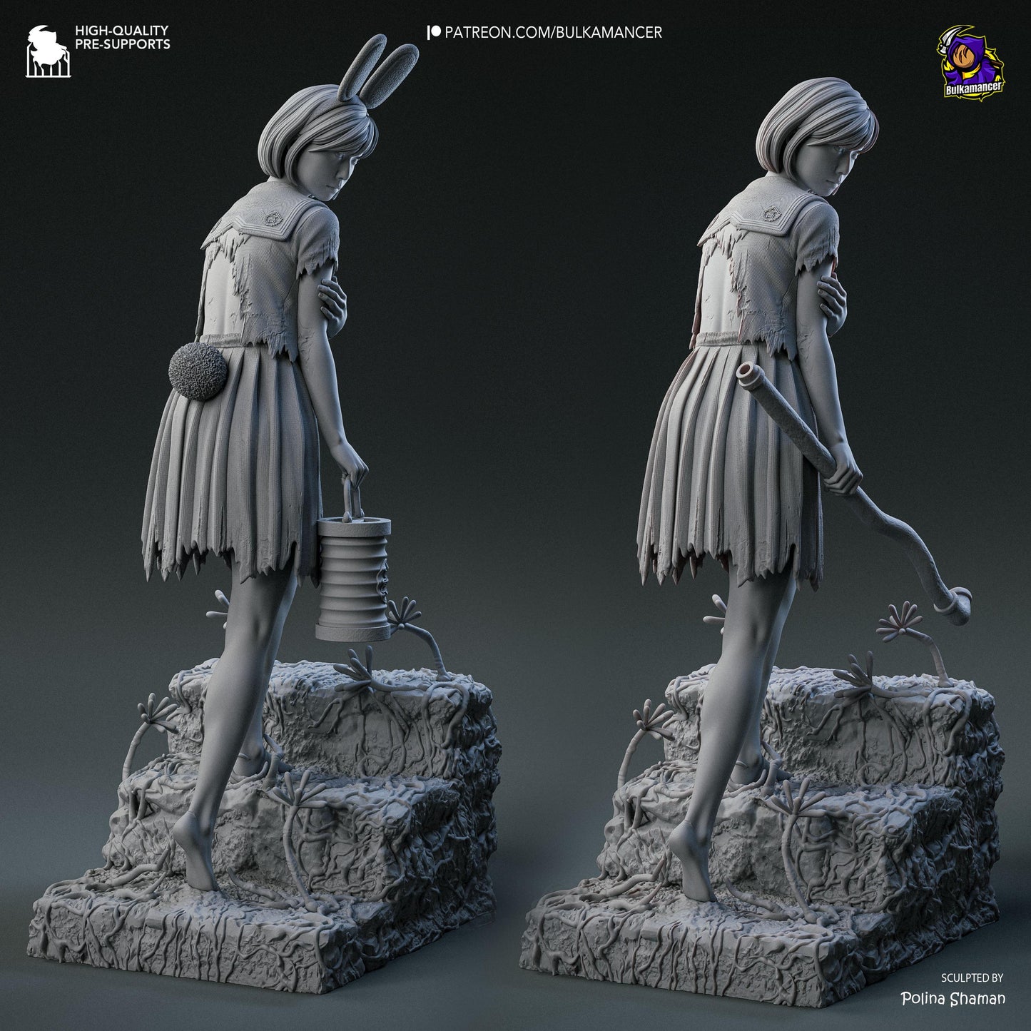 Hinako Garage Kit | Fanmade Model by Bulkamancer| High Schooler | 3D Printed