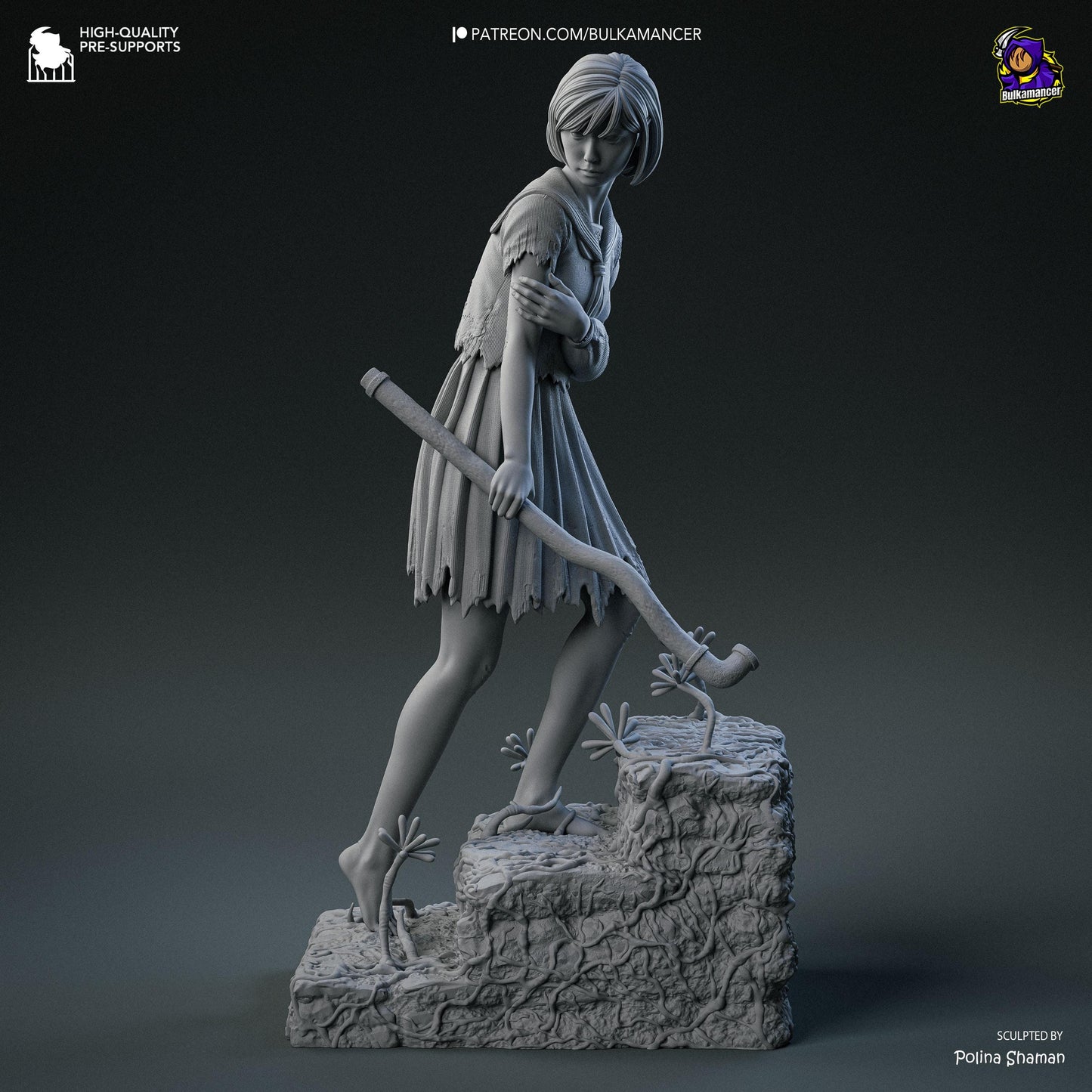 Hinako Garage Kit | Fanmade Model by Bulkamancer| High Schooler | 3D Printed
