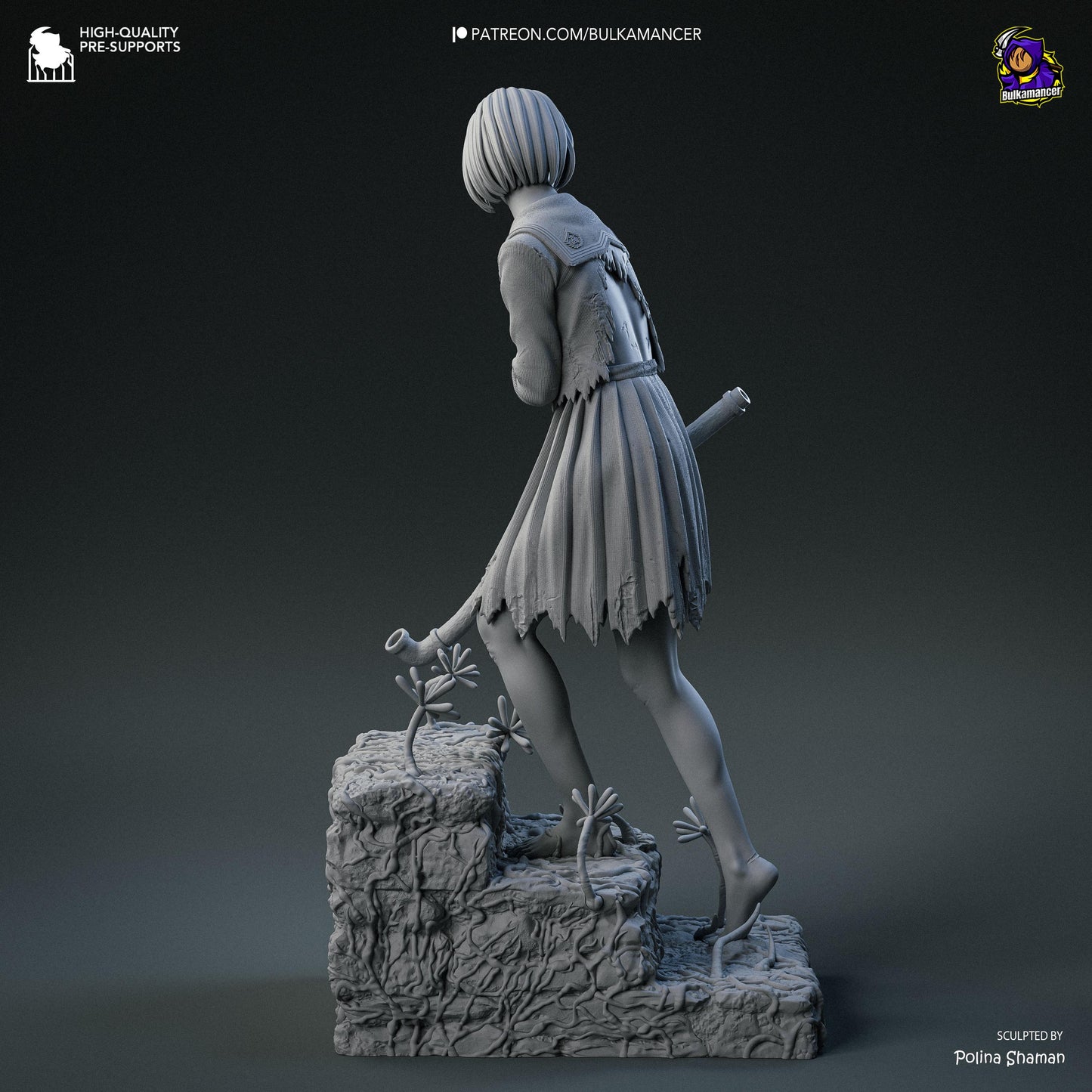 Hinako Garage Kit | Fanmade Model by Bulkamancer| High Schooler | 3D Printed