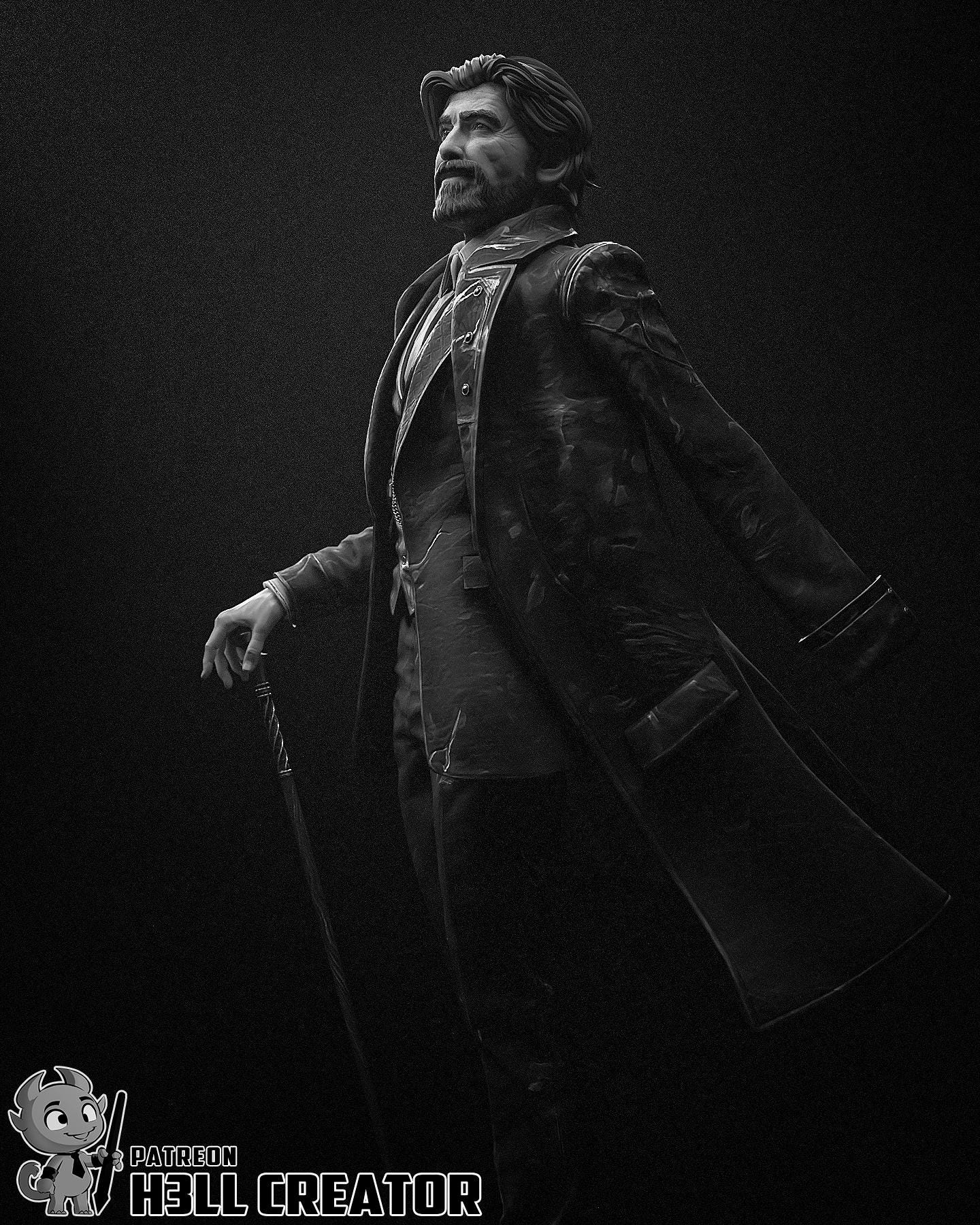 Renoir Garage Kit | Fanmade Model by h3llCreator | The father | 3D Printed